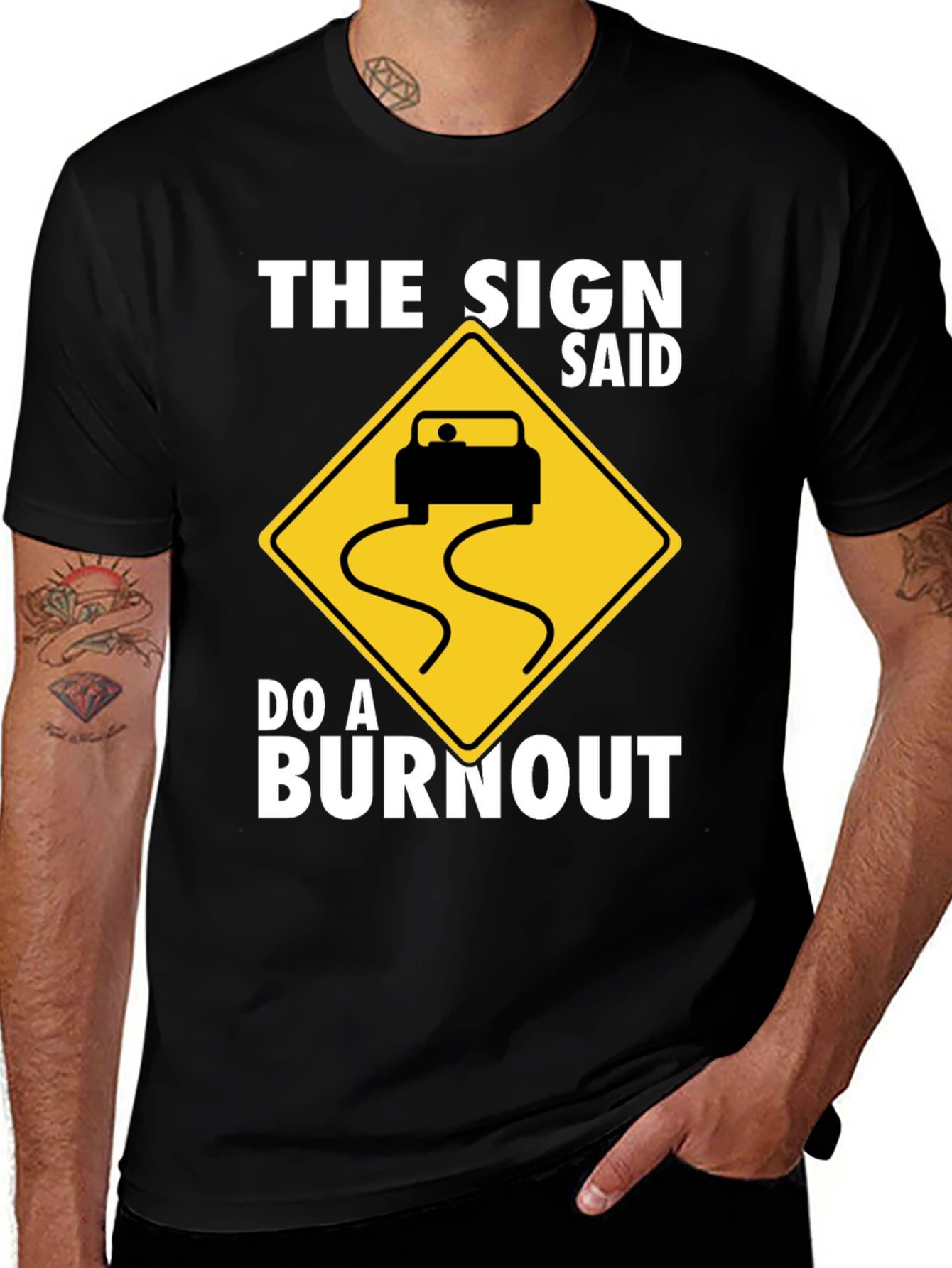 Variant 7 of Burnout Graphic Tee