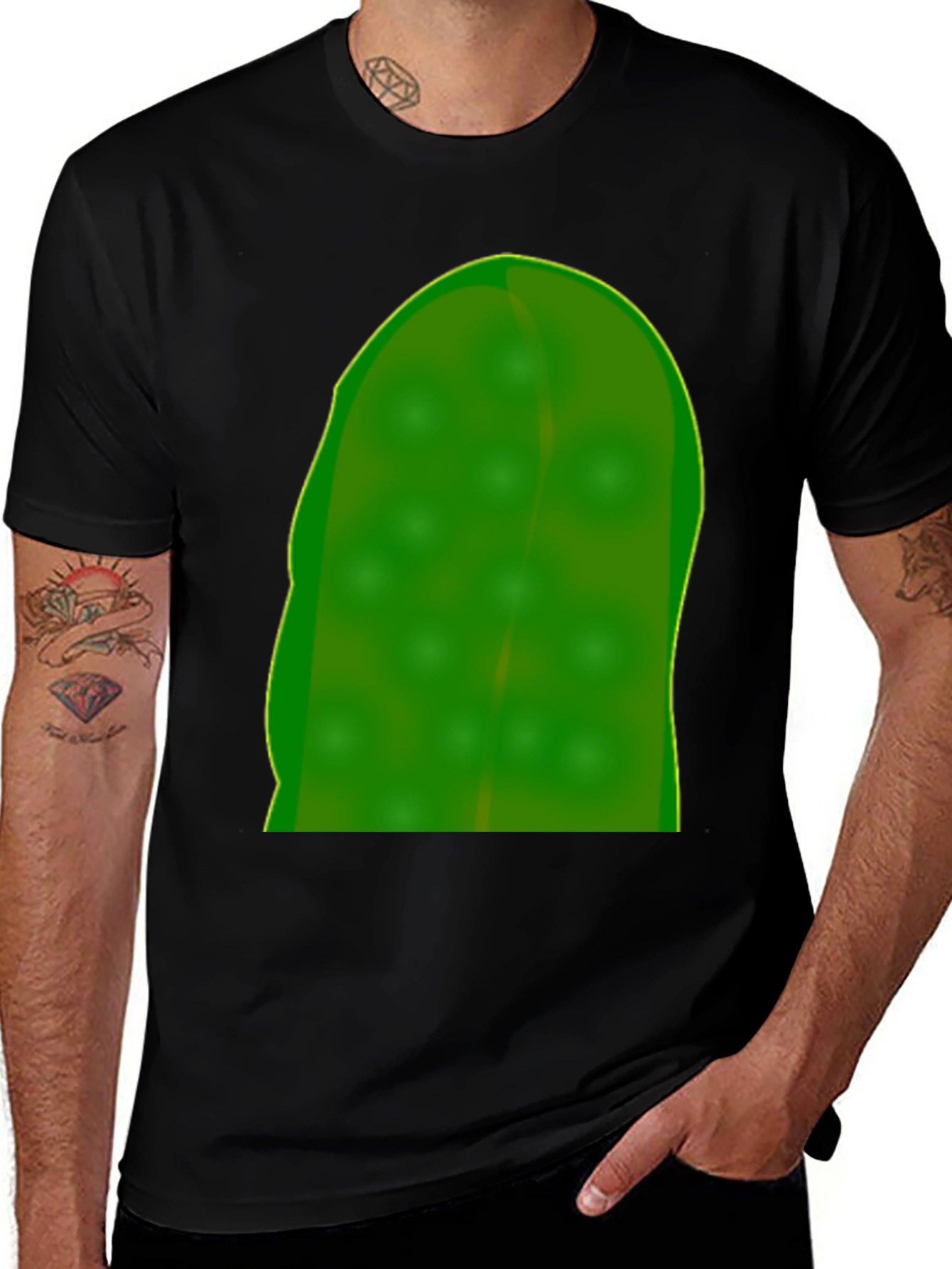 Variant 19 of Pickle T-Shirt - Funny Food Graphic Tee