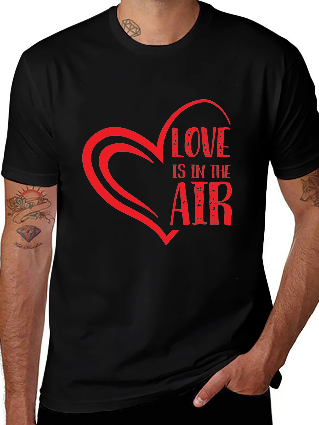 Variant 11 of Love is in the Air Graphic Tee