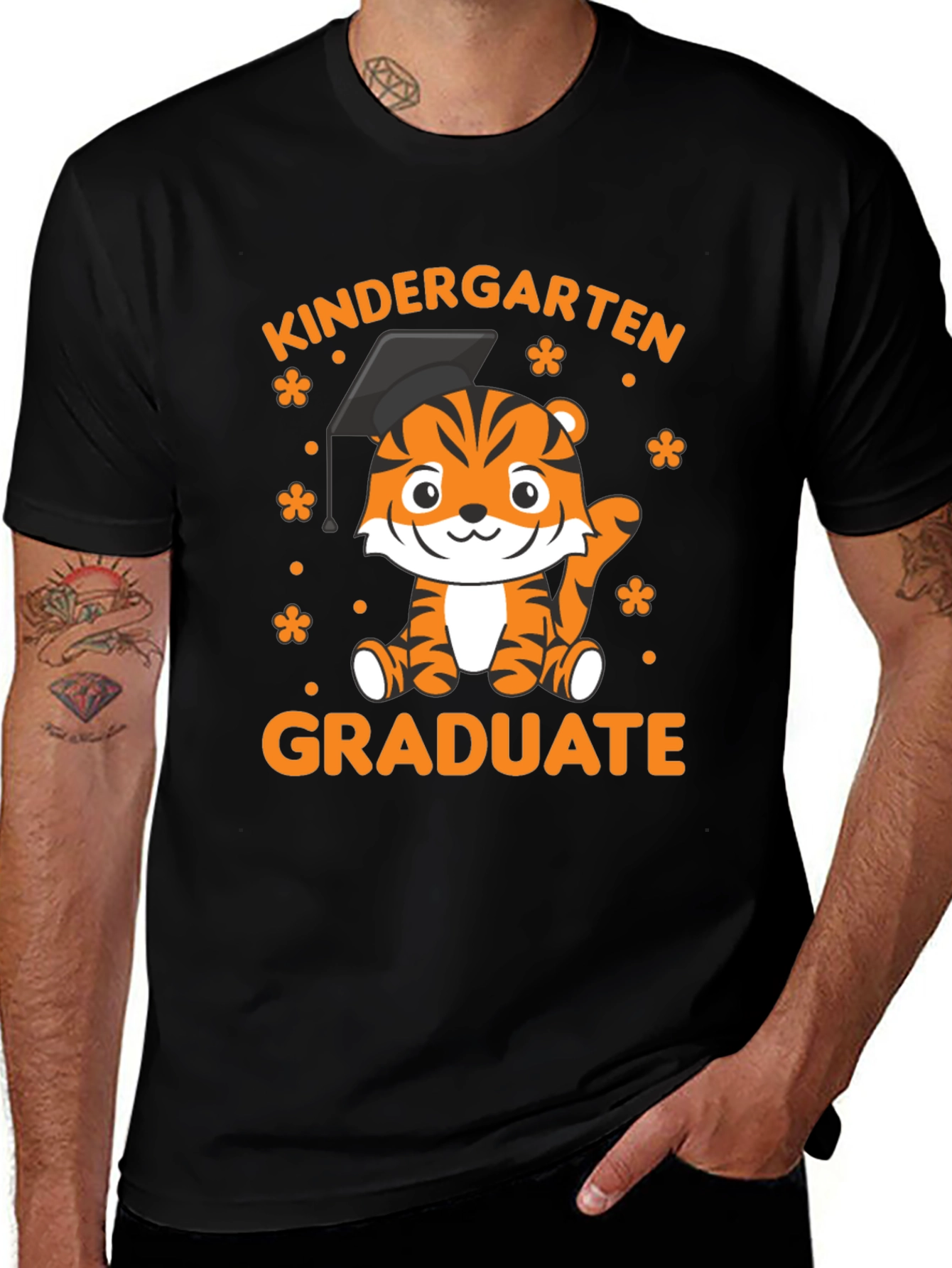 Variant 23 of Kindergarten Graduate Tiger T-Shirt
