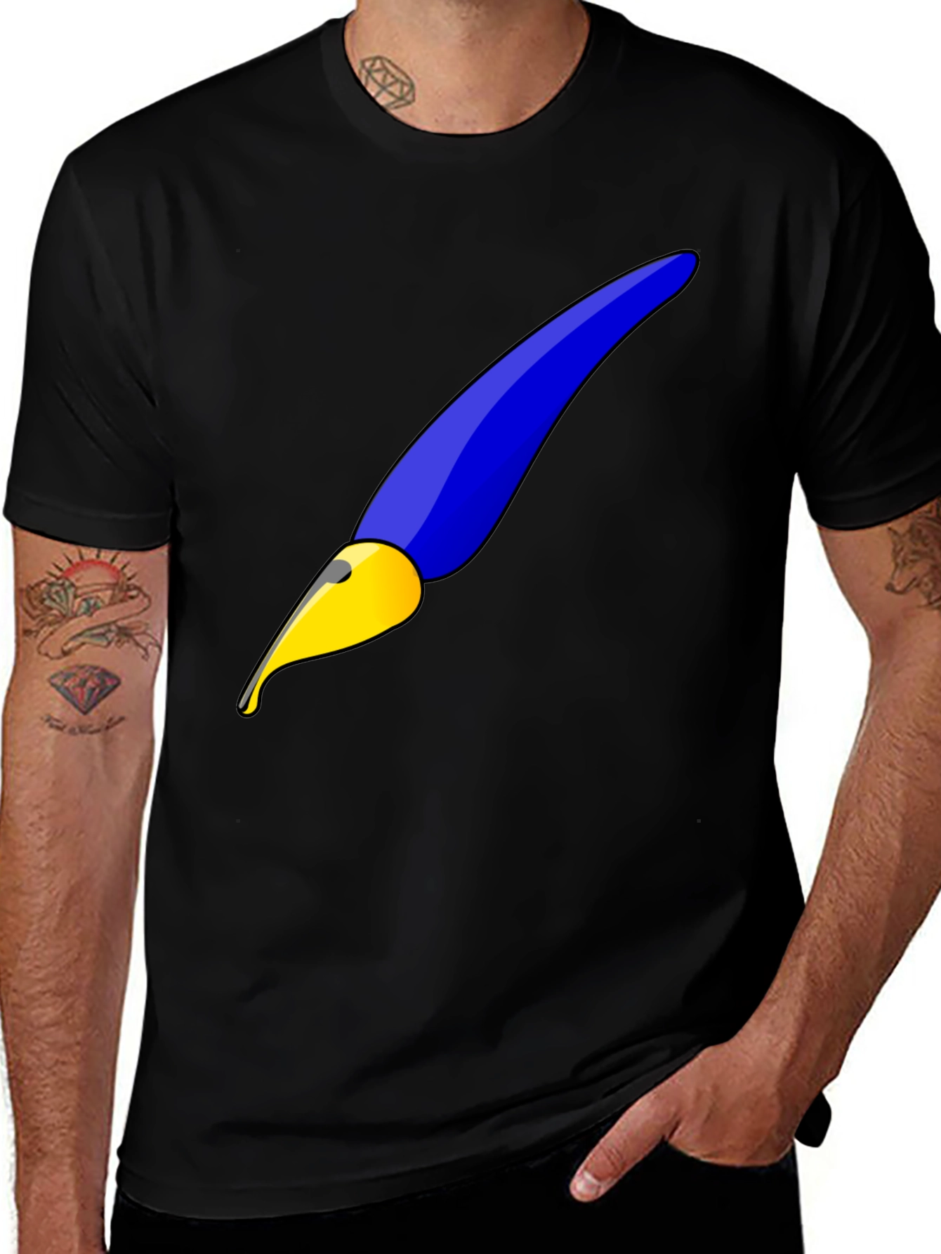 Variant 18 of Painter's Brush Graphic T-Shirt