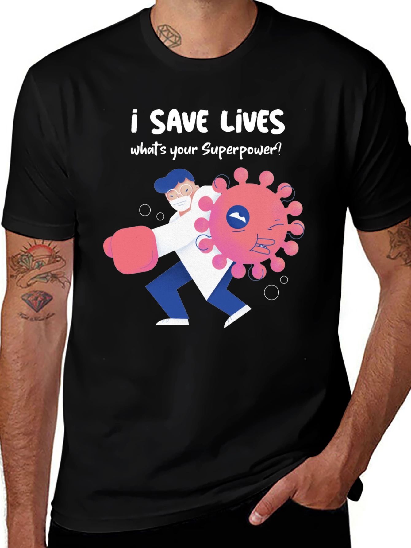 I Save Lives Graphic T-Shirt