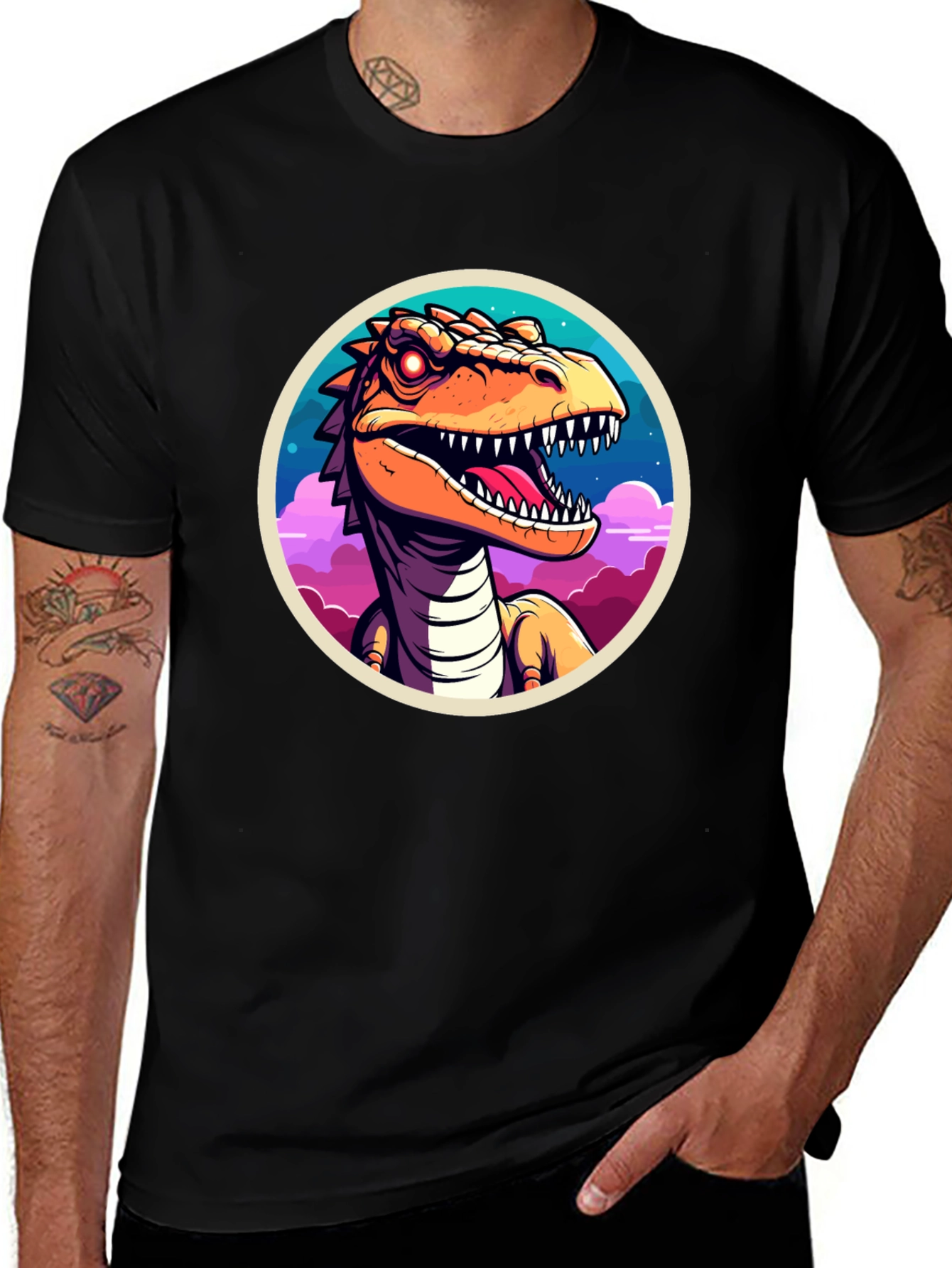 Variant 13 of Dinosaur T-Shirt Graphic Tee