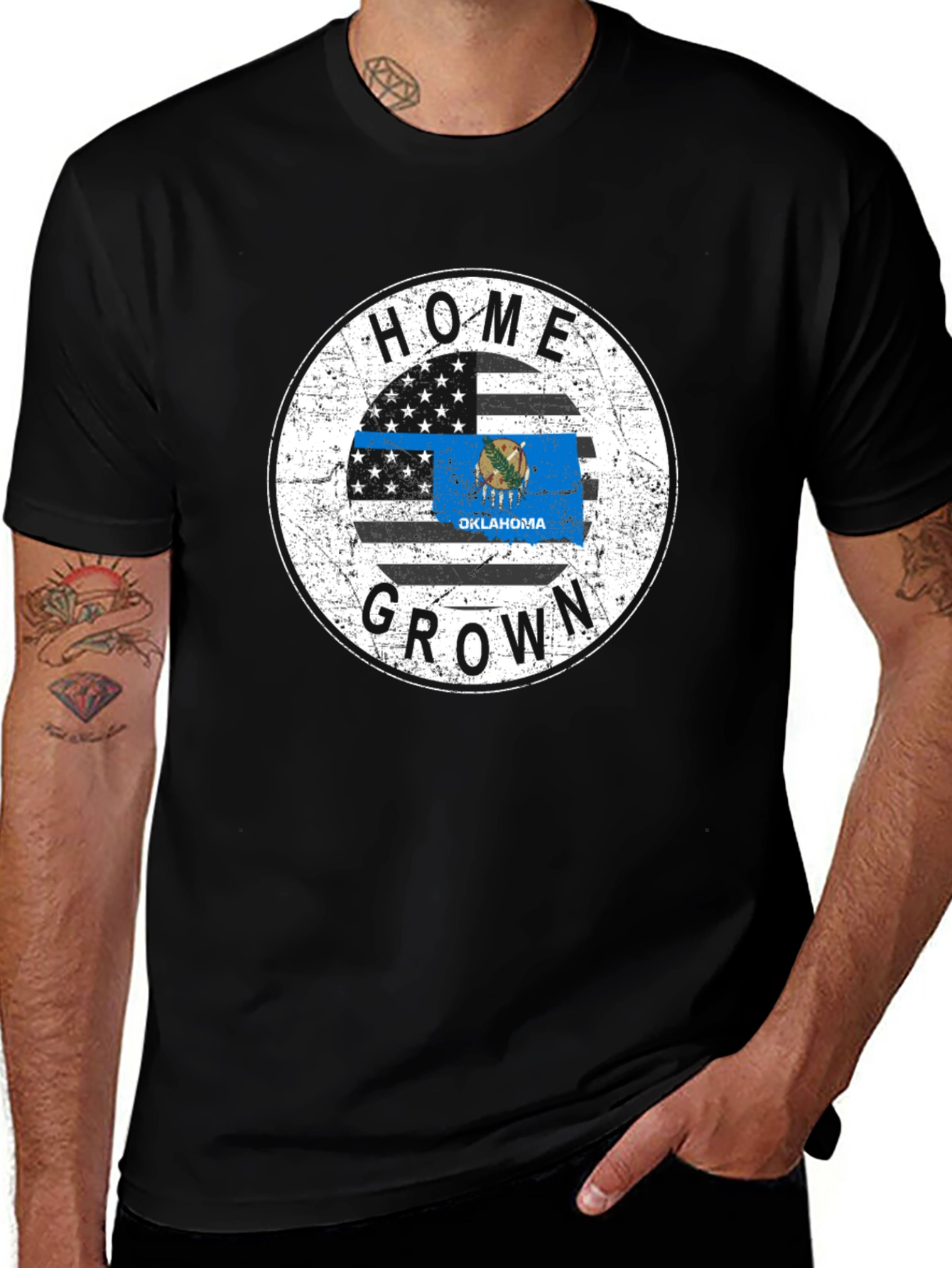 Variant 7 of Oklahoma Home Grown T-Shirt