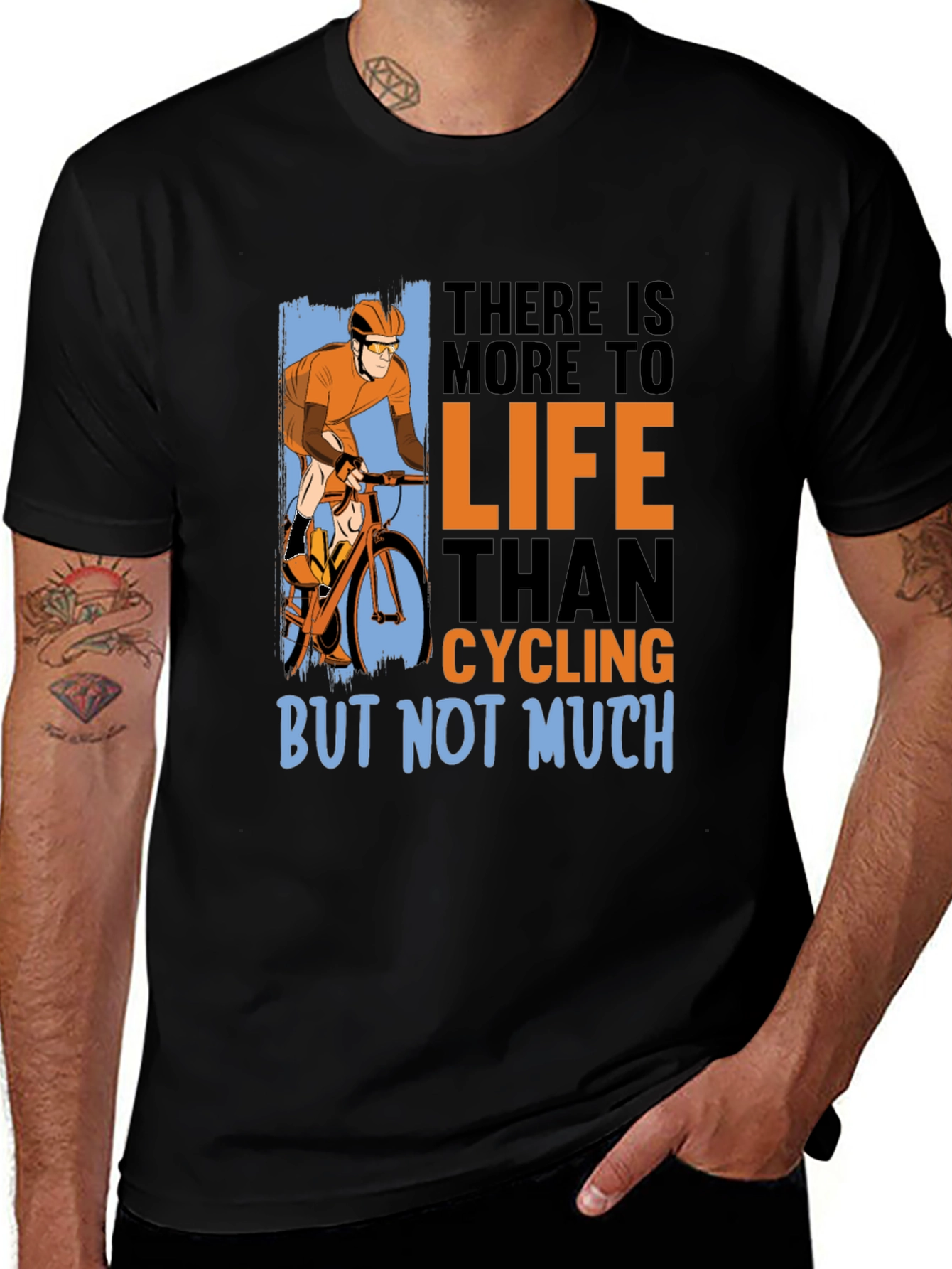 Variant 12 of Cycling Life T-Shirt - More to Life Than Cycling