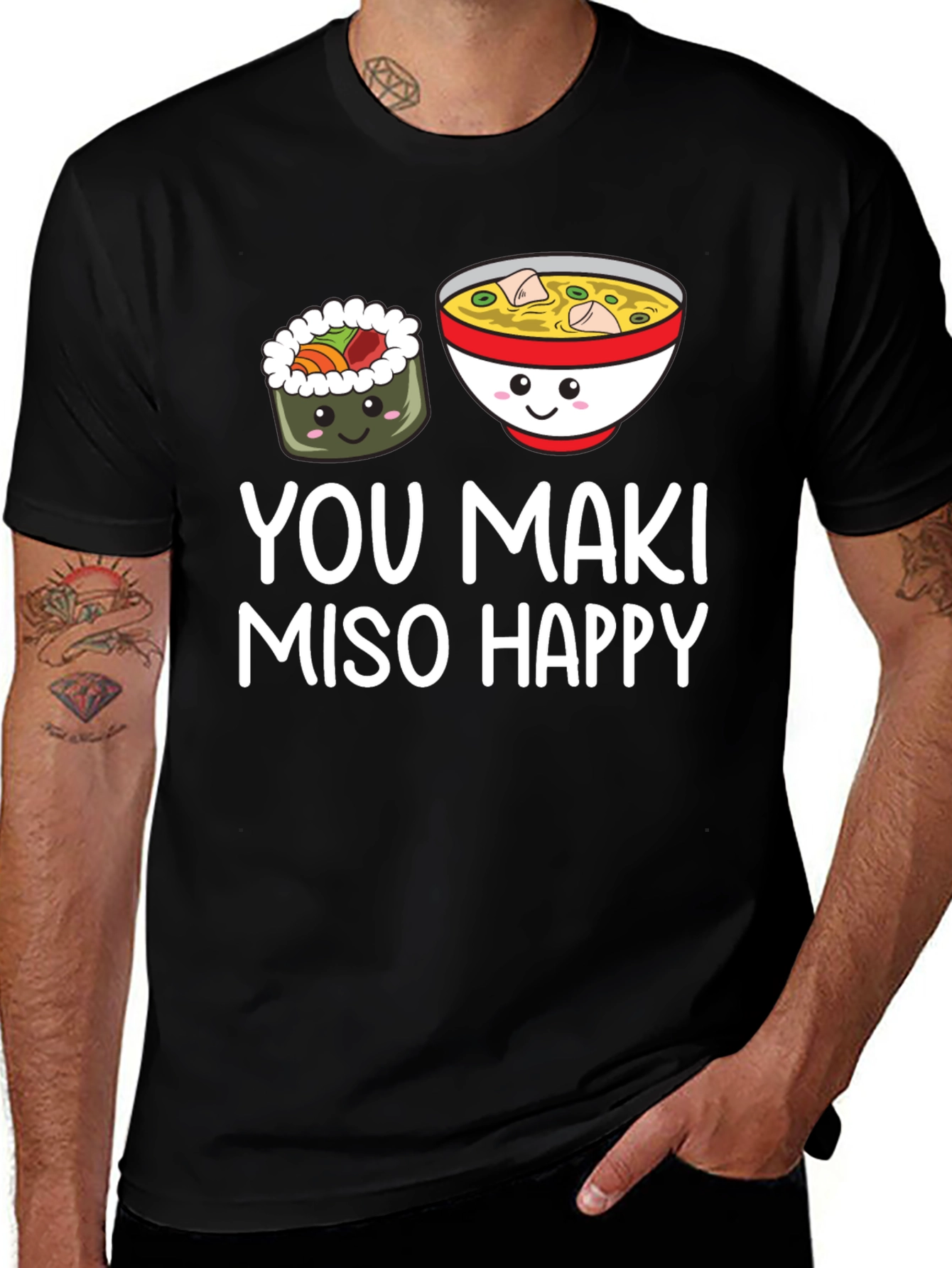 Variant 28 of You Maki Miso Happy T-Shirt