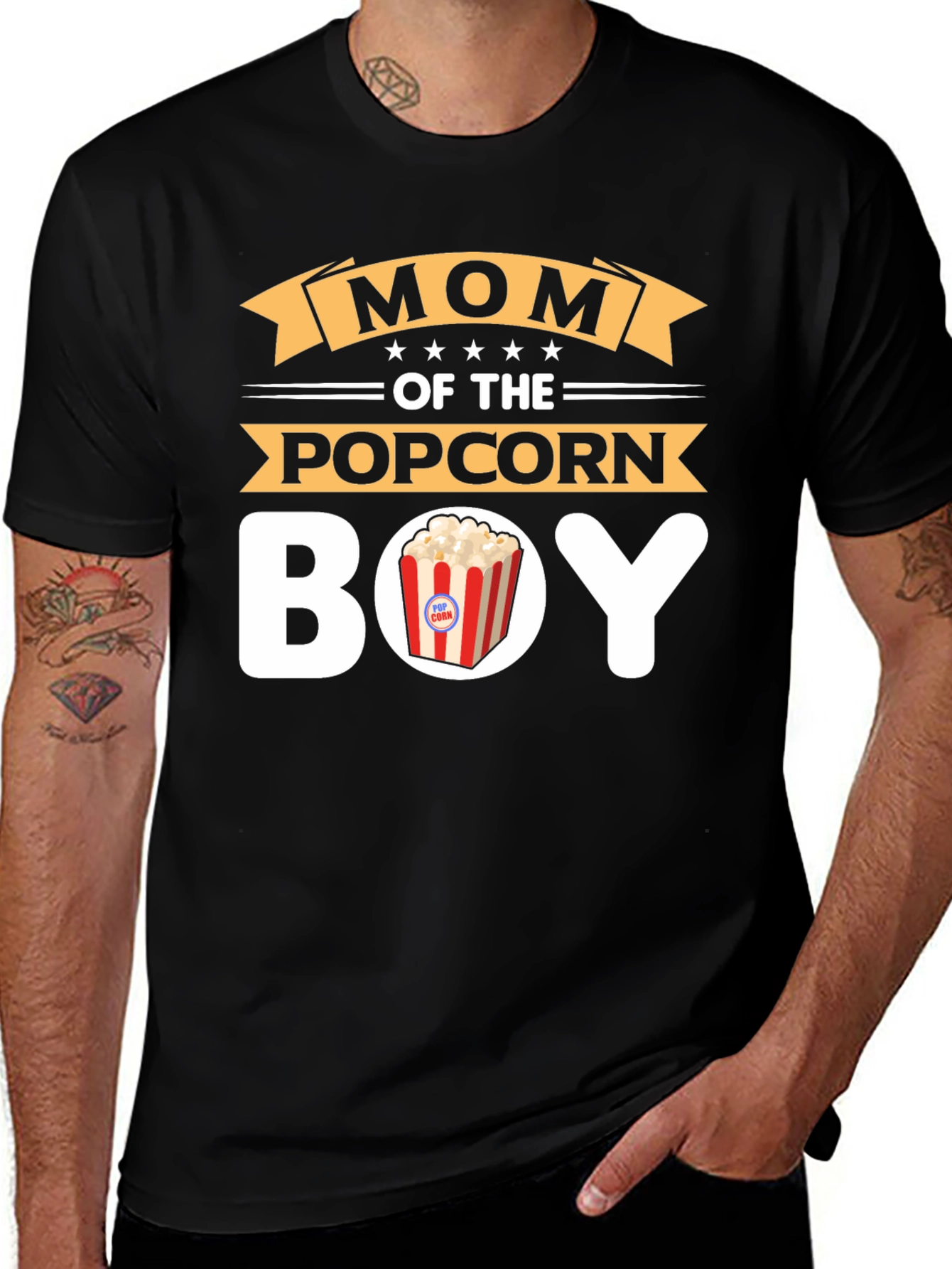 Mom of the Popcorn Boy T-Shirt