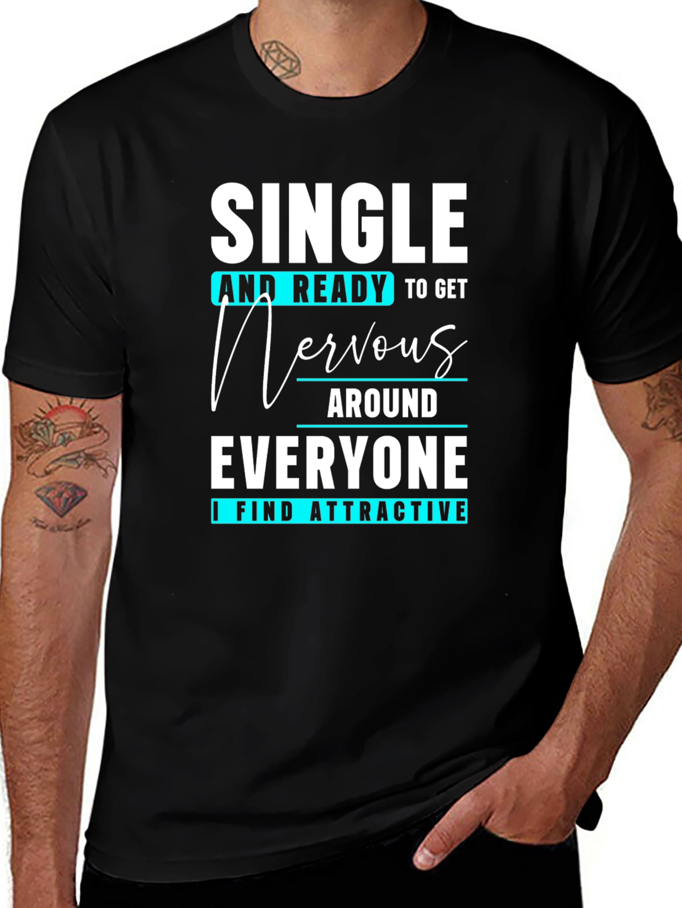 Single and Ready Funny T-Shirt