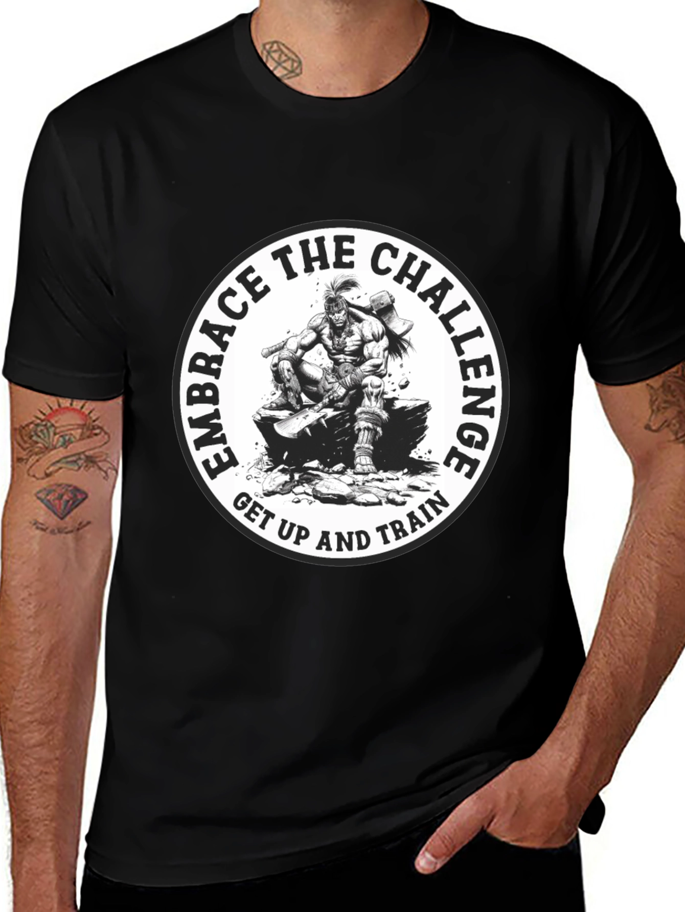 Embrace the Challenge Graphic T-Shirt