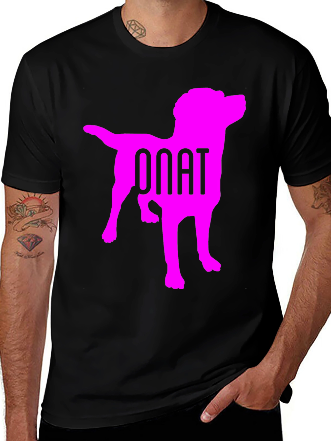Variant 25 of Dog Breed Silhouette Graphic Tee - Fun Pet Lover T-Shirt