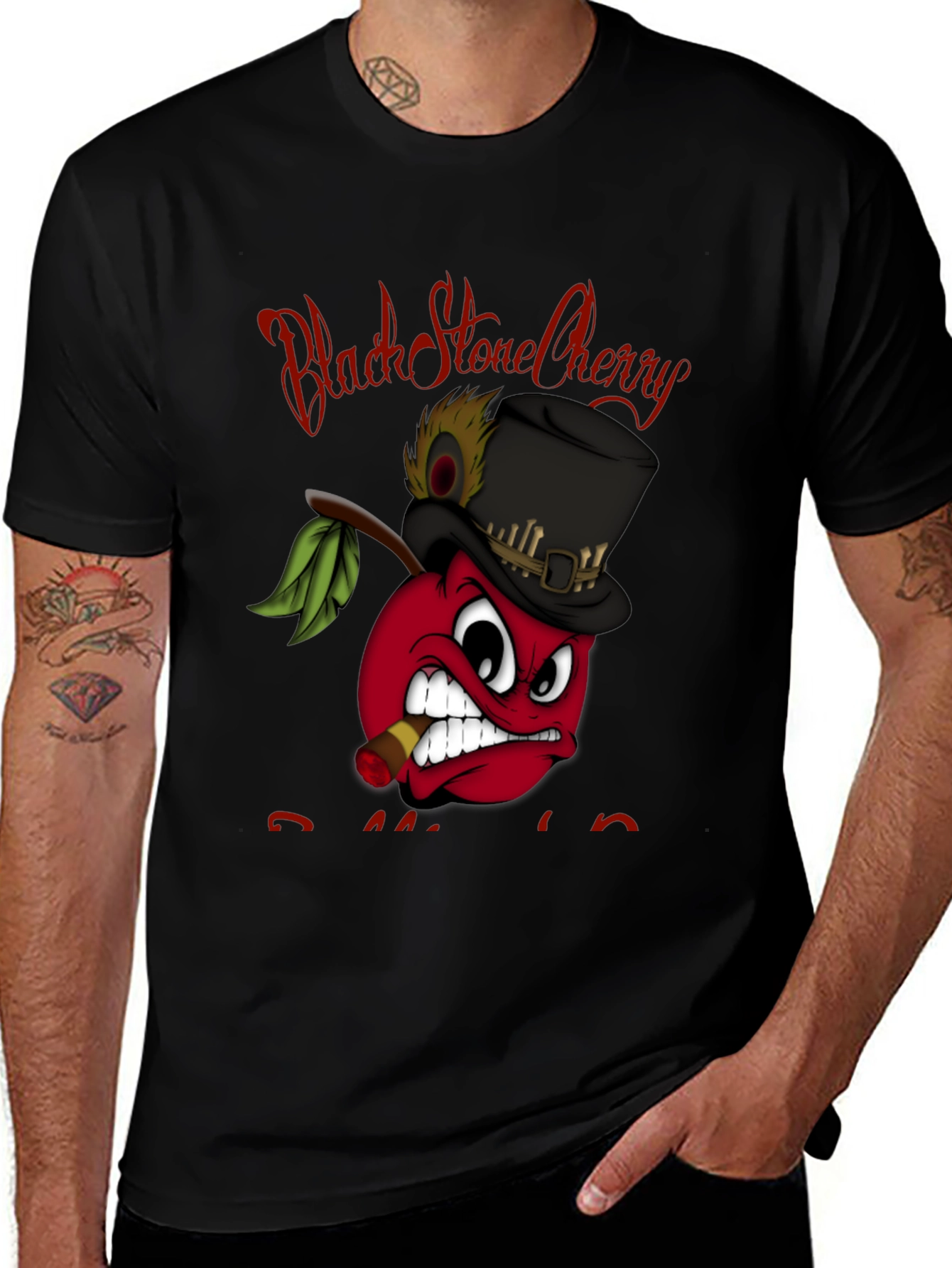 Black Stone Cherry T-Shirt - Cigar Cherry