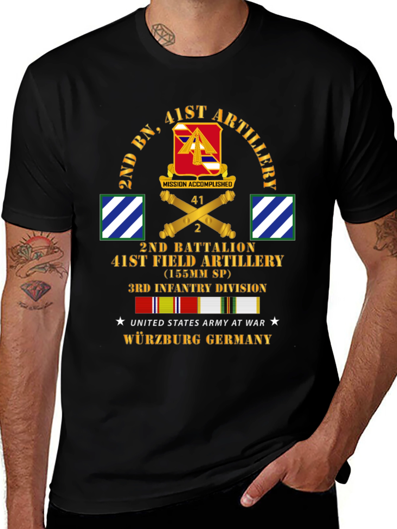2nd BN, 41st Artillery T-Shirt