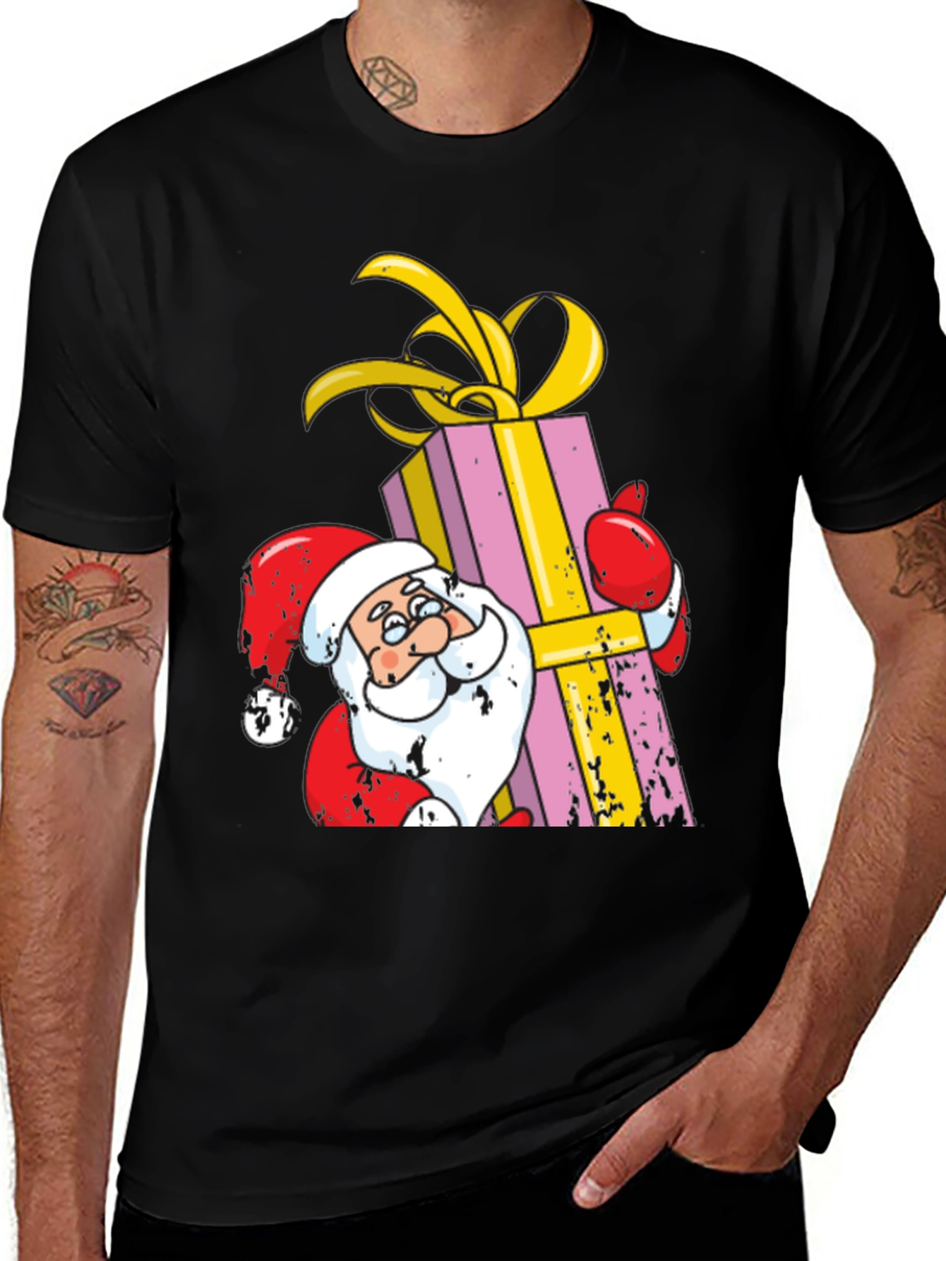 Santa Christmas Gift T-Shirt