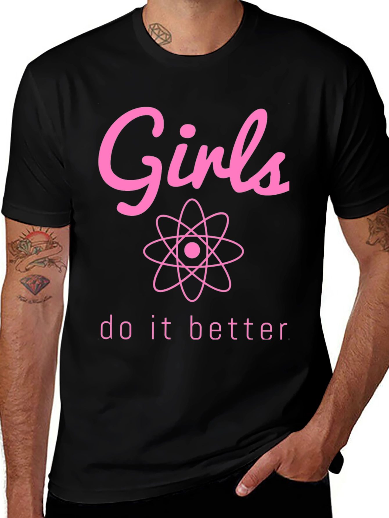 Variant 24 of Girls Do It Better Science T-Shirt
