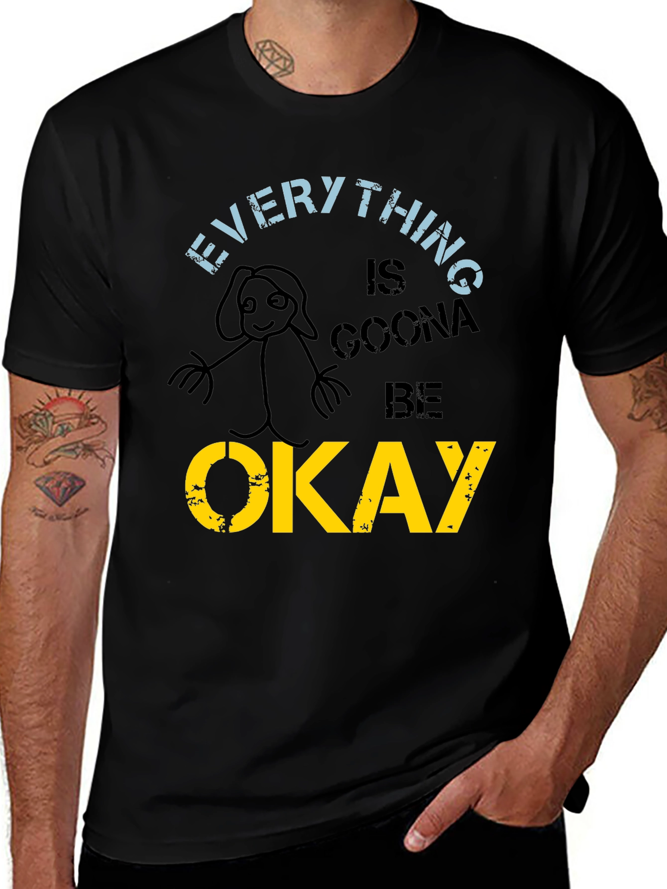 Variant 8 of Everything Is Goona Be Okay T-Shirt