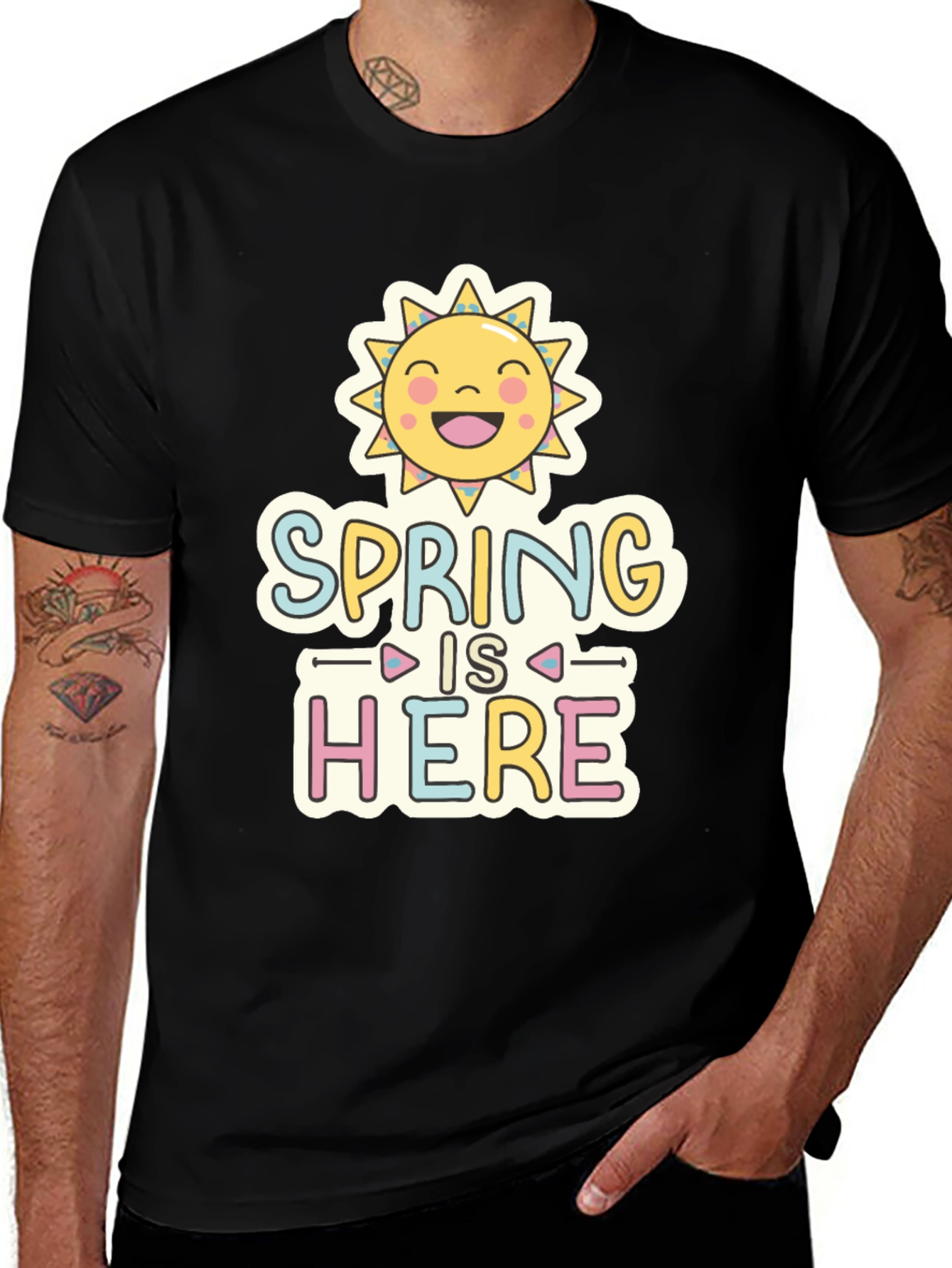 Variant 4 of Spring is Here Graphic Tee