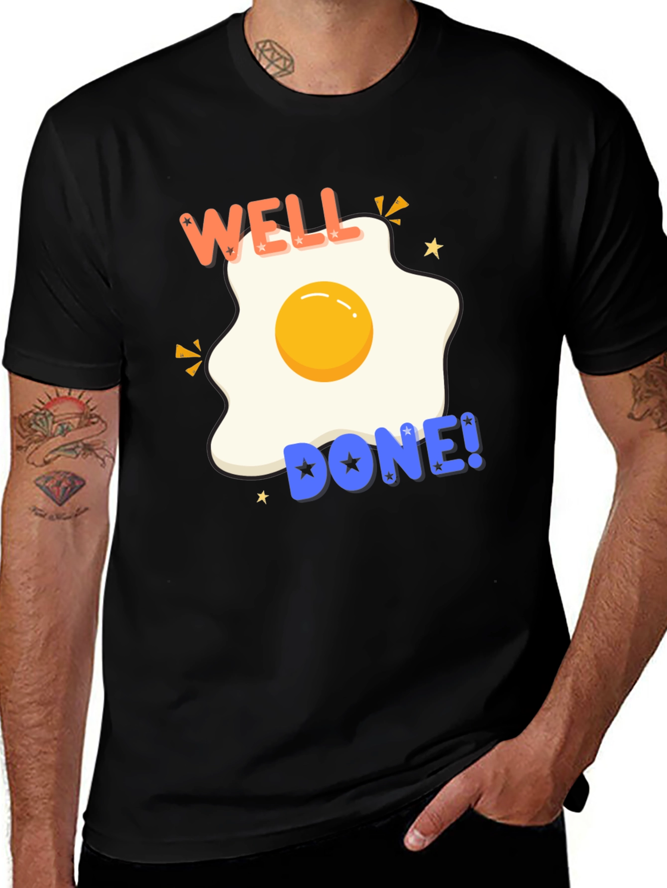 Variant 11 of Well Done Egg Graphic T-Shirt