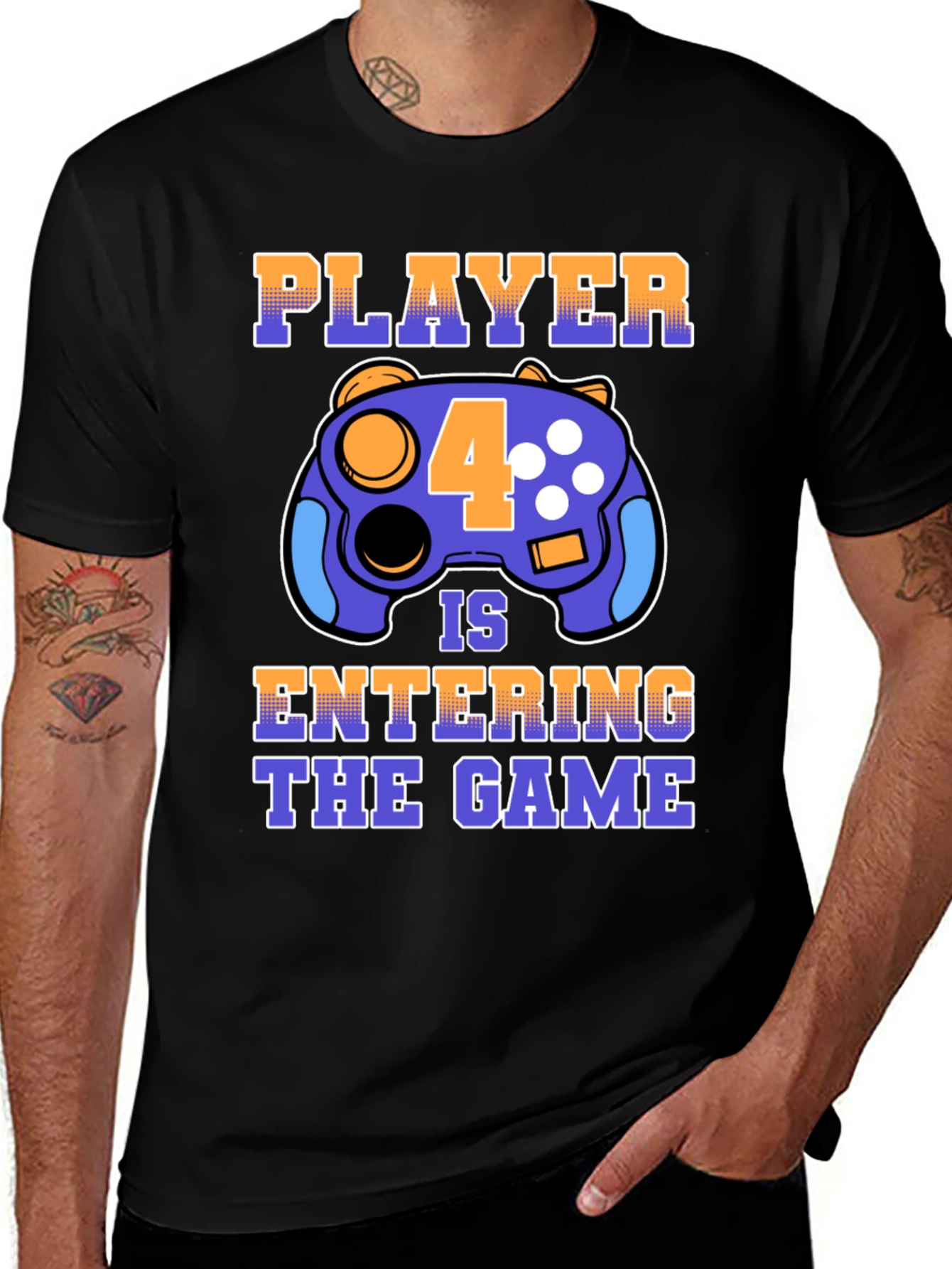 Variant 27 of Player 4 Entering the Game T-Shirt