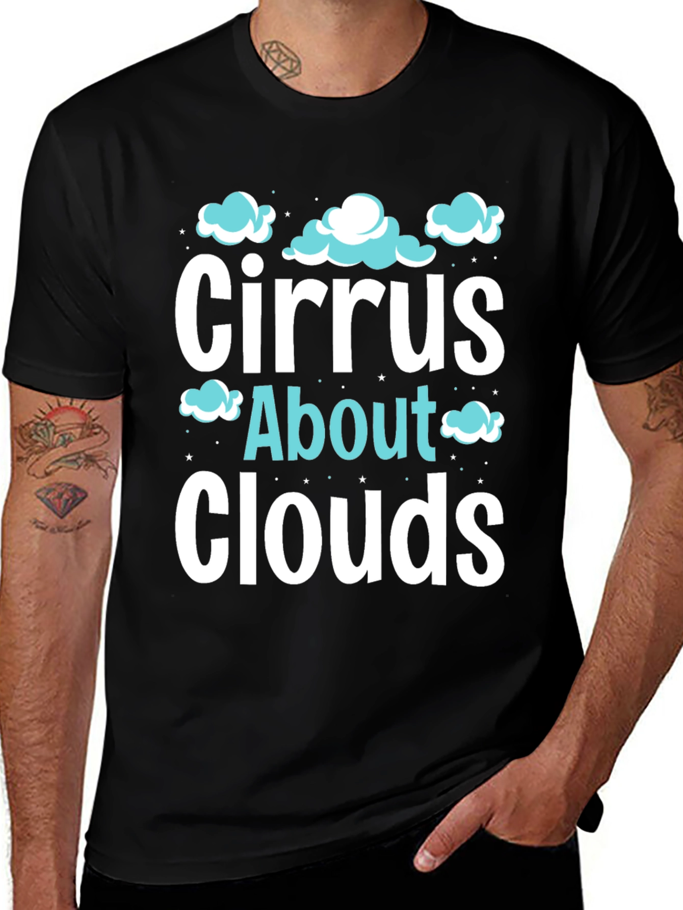 Variant 20 of Cirrus About Clouds Graphic T-Shirt