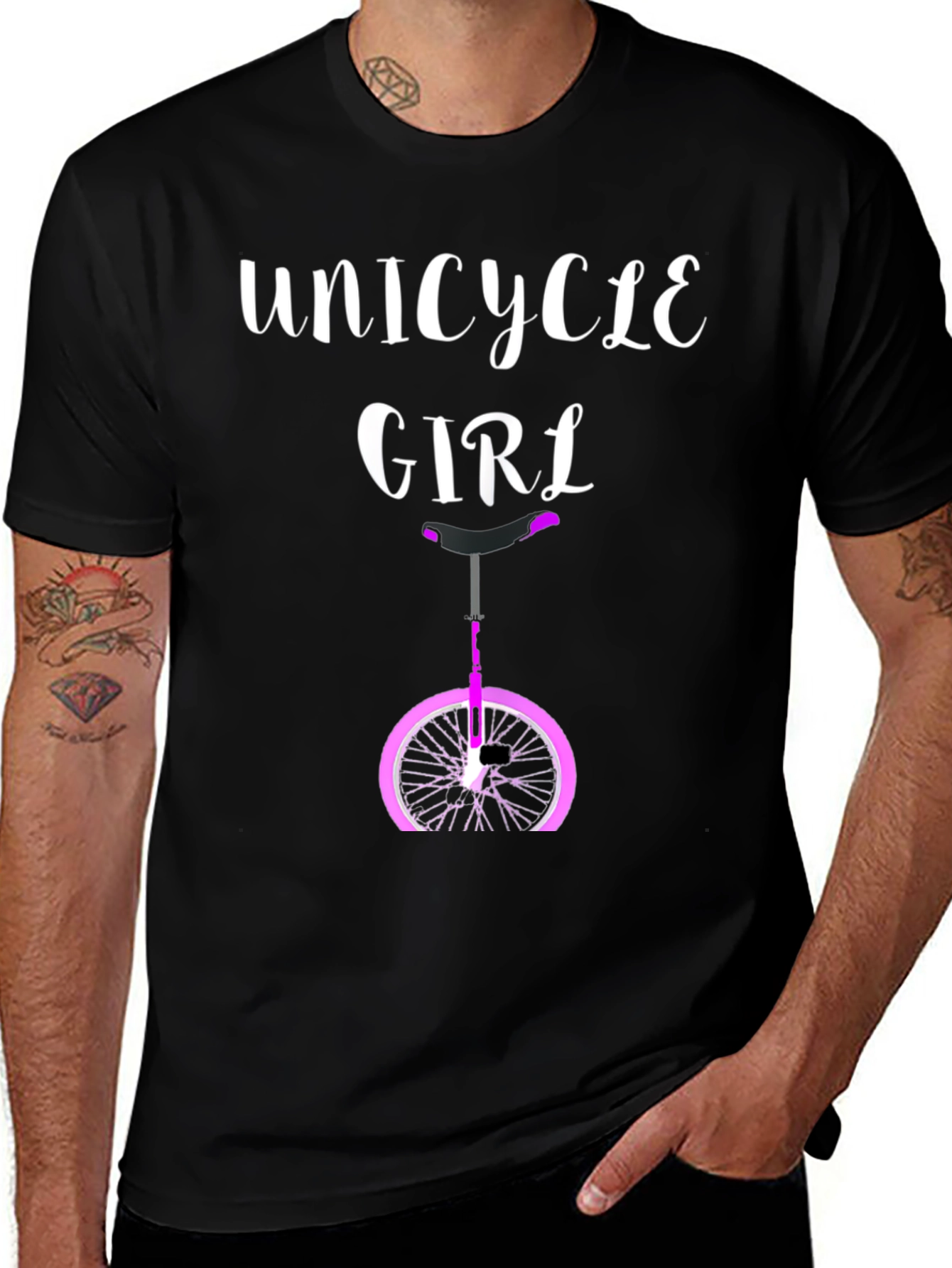 Unicycle Girl T-Shirt