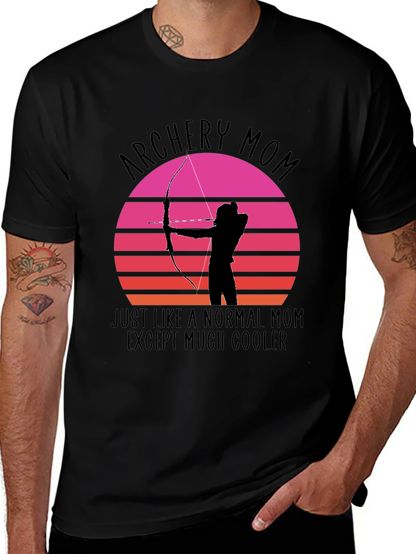 Variant 4 of Archery Mom T-Shirt - Cool Mom Tee