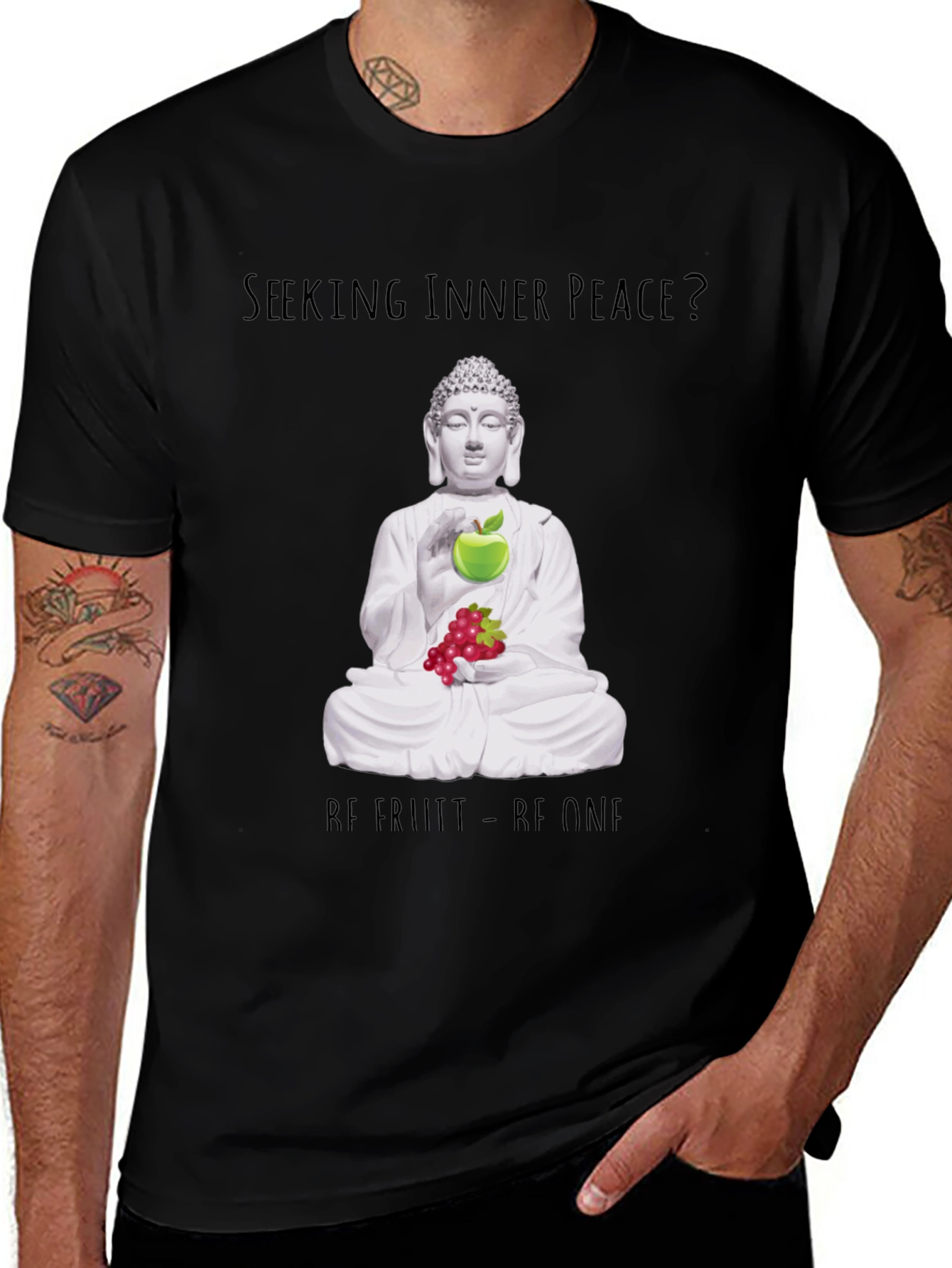 Seeking Inner Peace Buddha T-Shirt