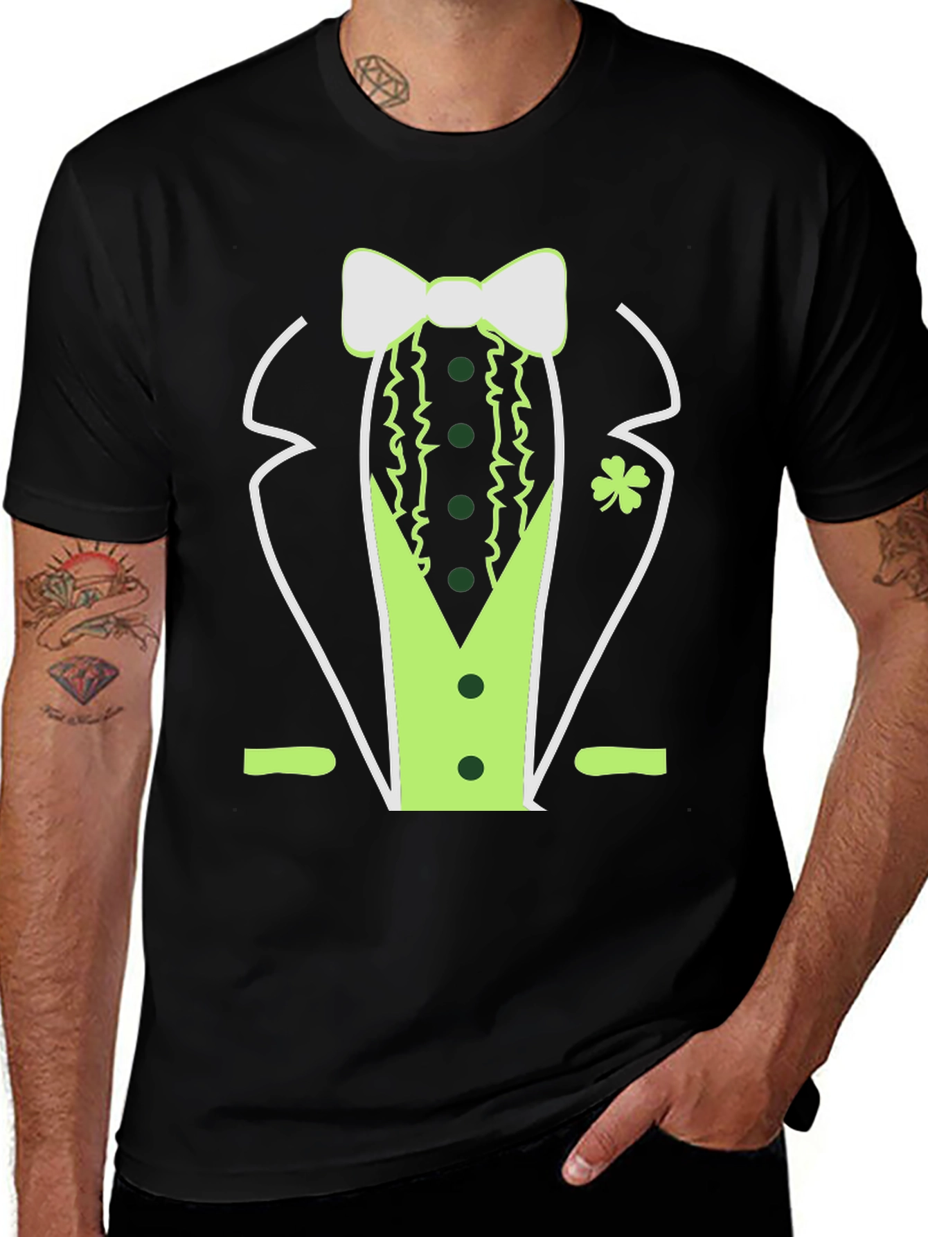 St. Patrick's Day Tuxedo T-Shirt