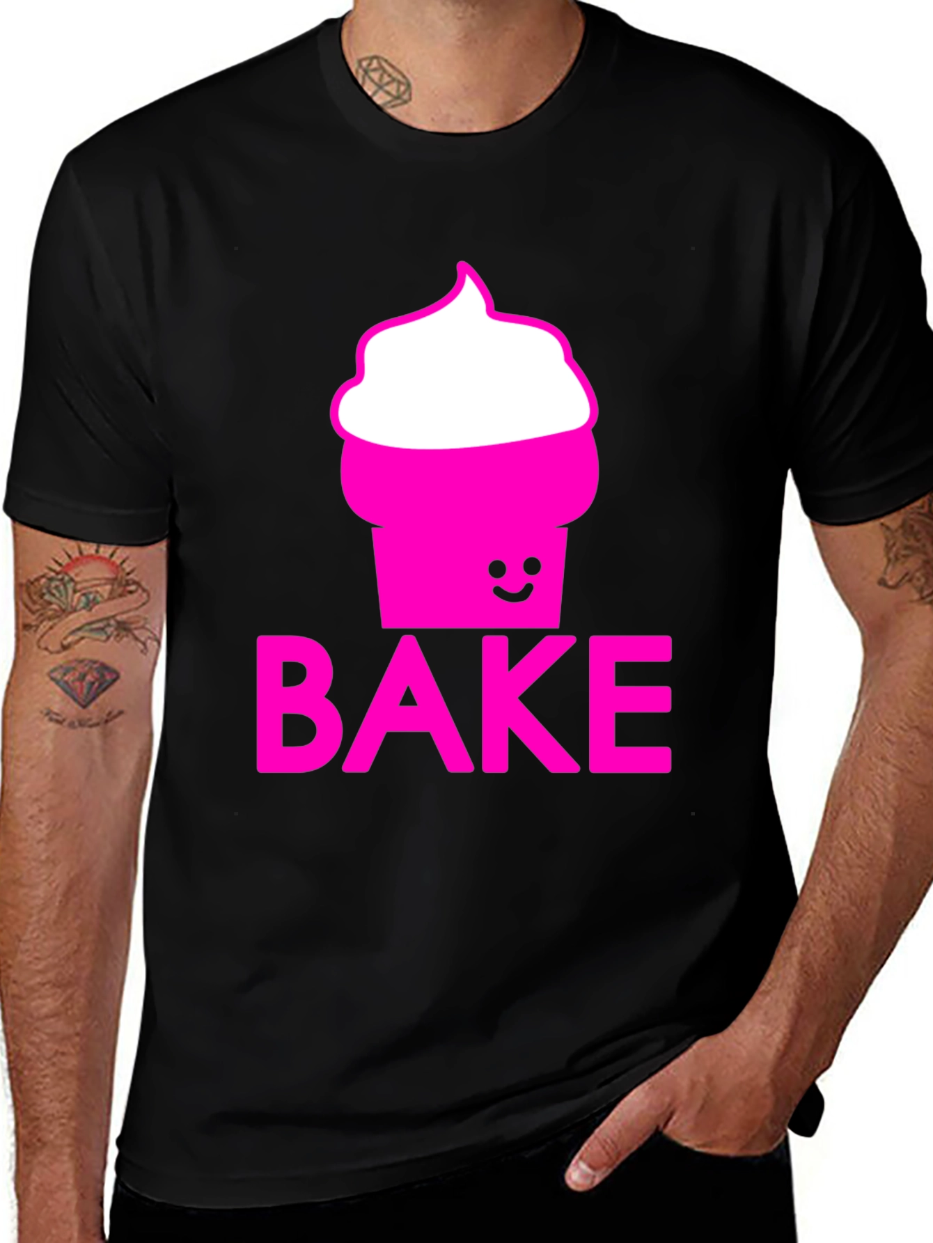 Variant 13 of Bake Cupcake T-Shirt - Fun & Stylish!