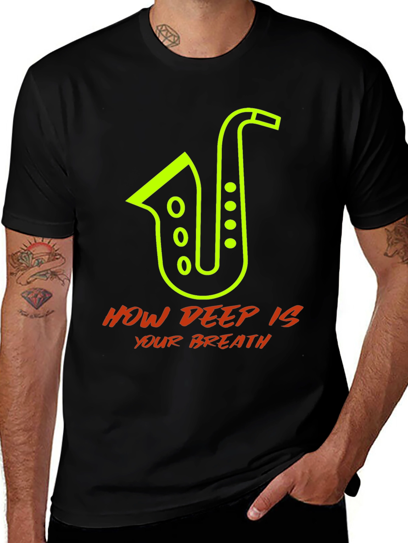 Variant 21 of Saxophone Breath T-Shirt