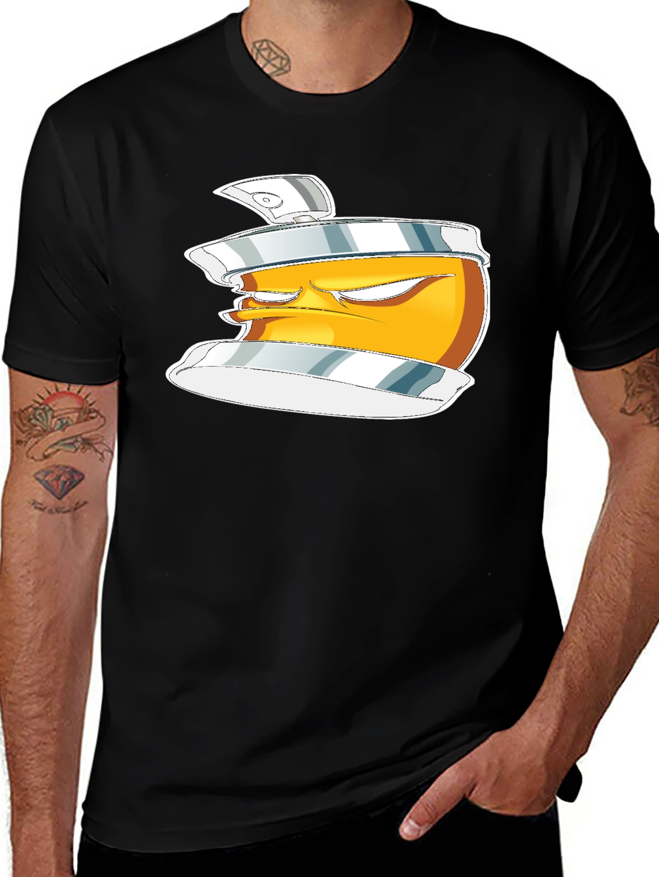 Angry Graffiti Artist Spray Paint Can T-Shirt