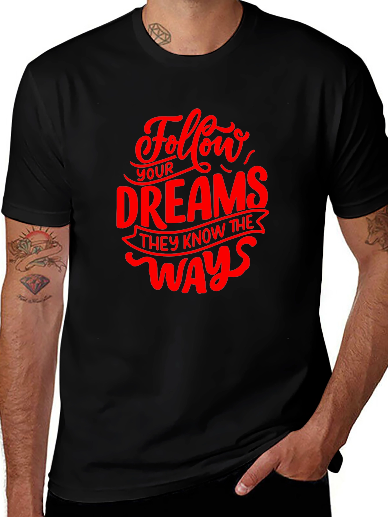 Variant 10 of Follow Your Dreams Graphic Tee
