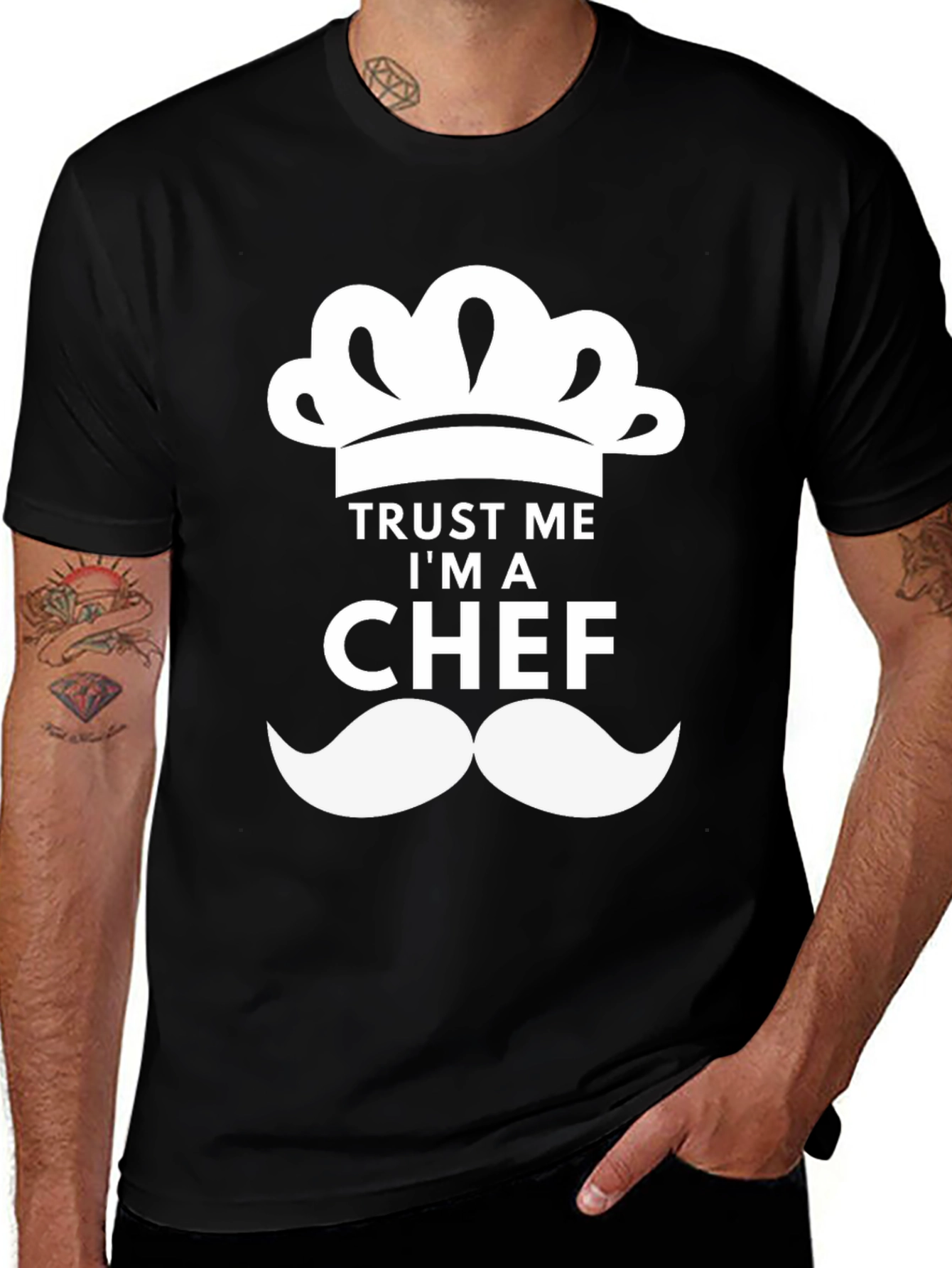 Trust Me I'm A Chef T-Shirt Black