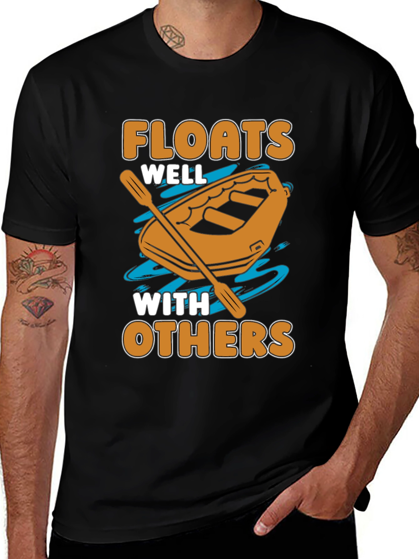 Variant 9 of Floats Well With Others T-Shirt
