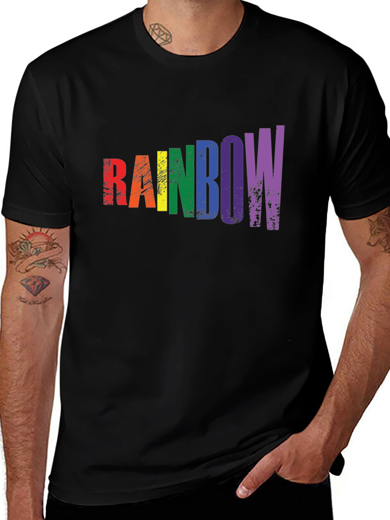 Variant 12 of Rainbow Pride Graphic T-Shirt - Bold LGBT Style