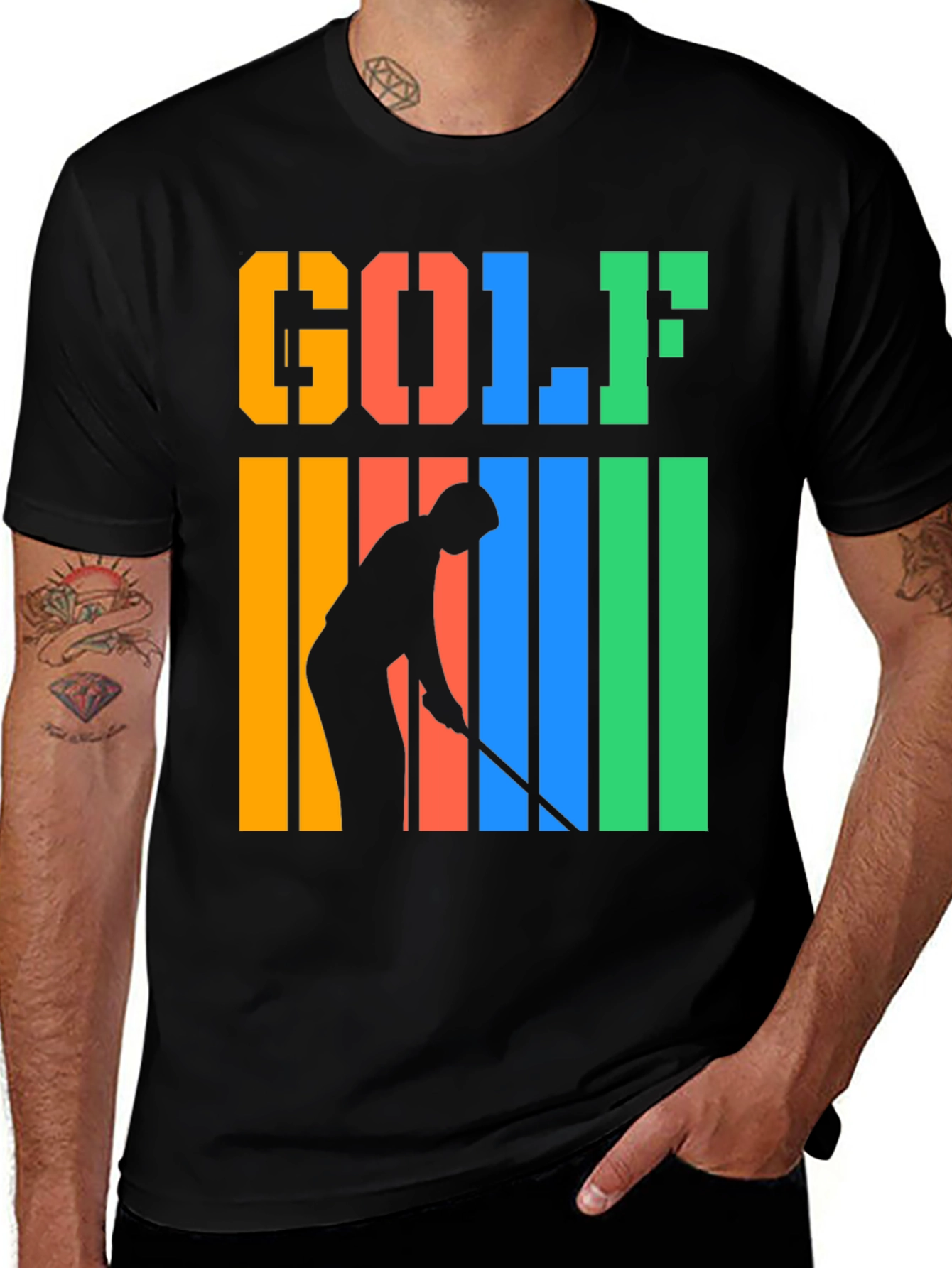 Variant 5 of Golf Retro Style T-Shirt