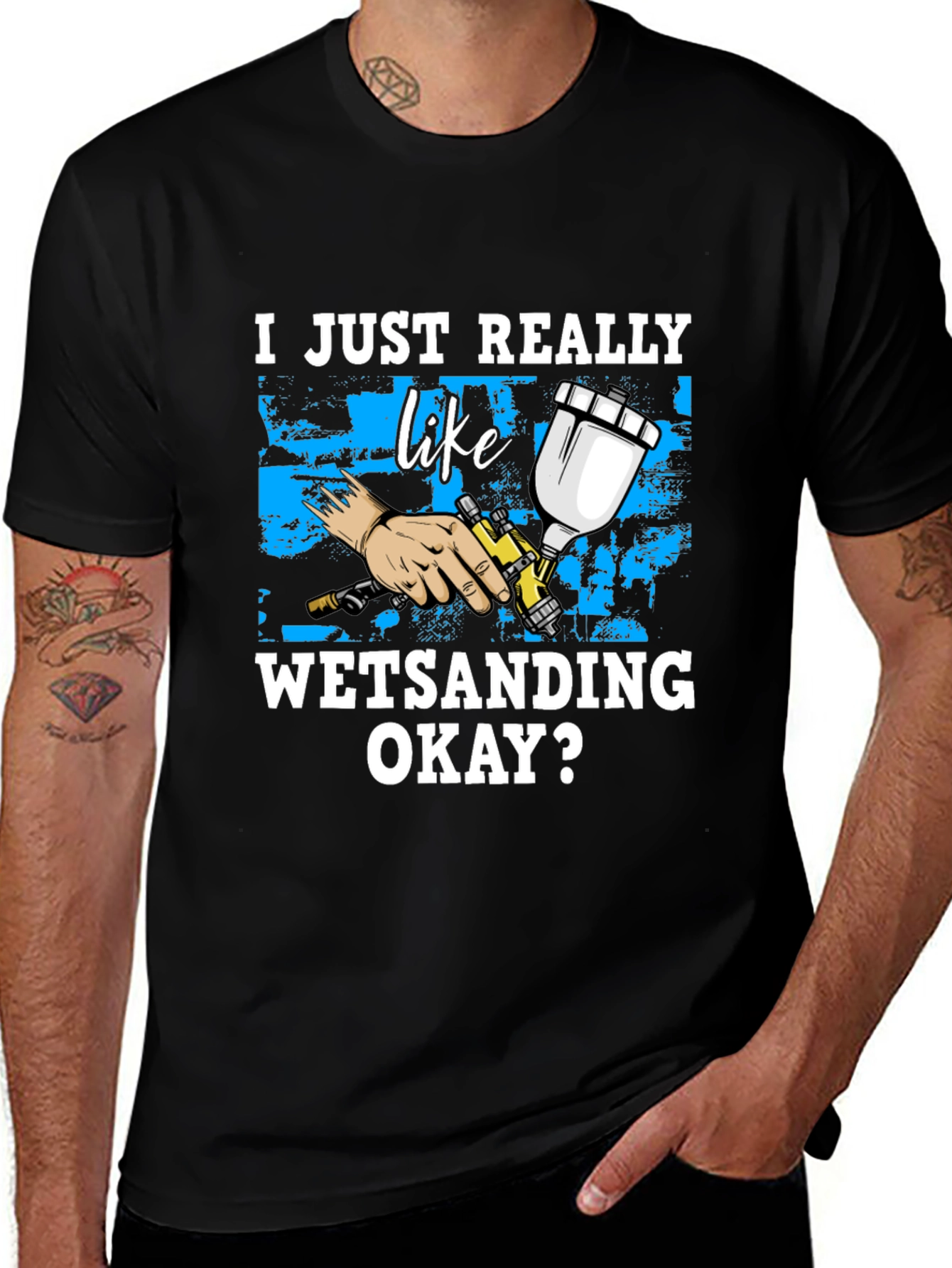 Variant 23 of Wetsanding OK? Graphic T-Shirt
