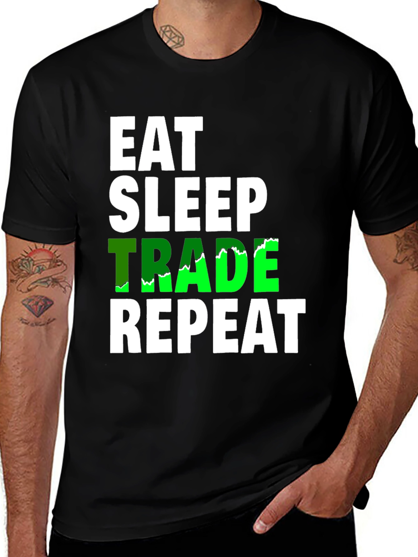 Eat Sleep Trade Repeat T-Shirt