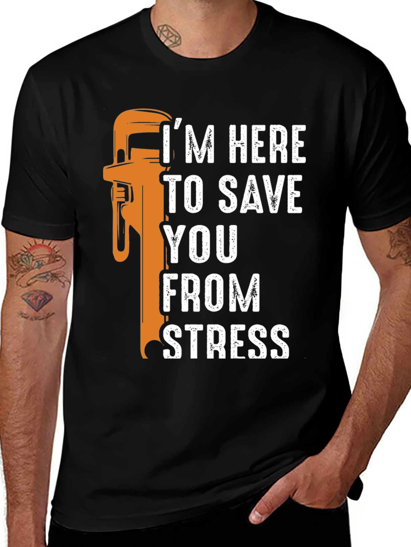 Plumber Rescue T-Shirt - Save You From Stress