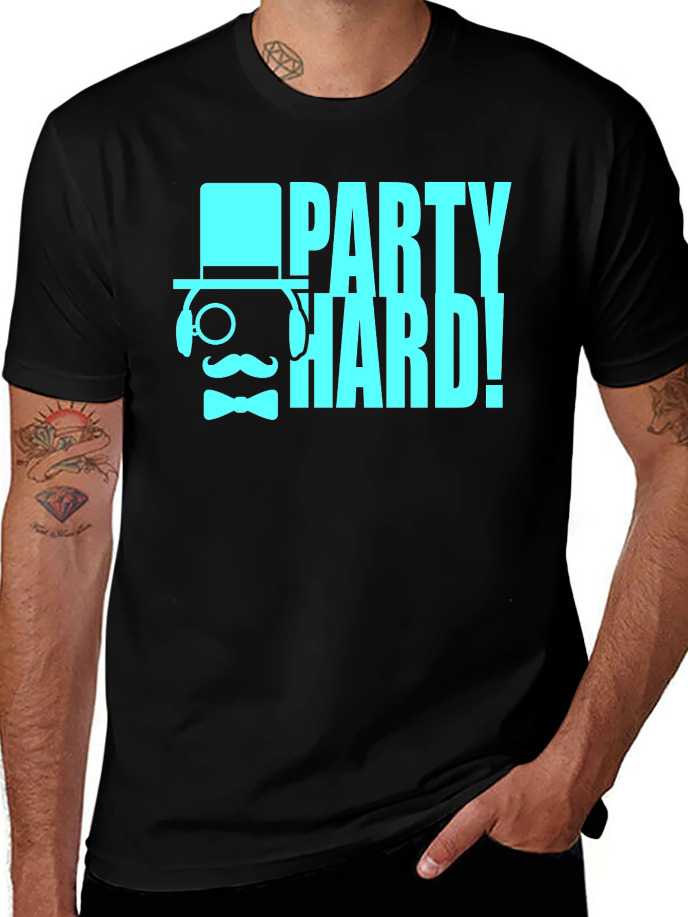 Variant 16 of Party Hard Gentleman T-Shirt