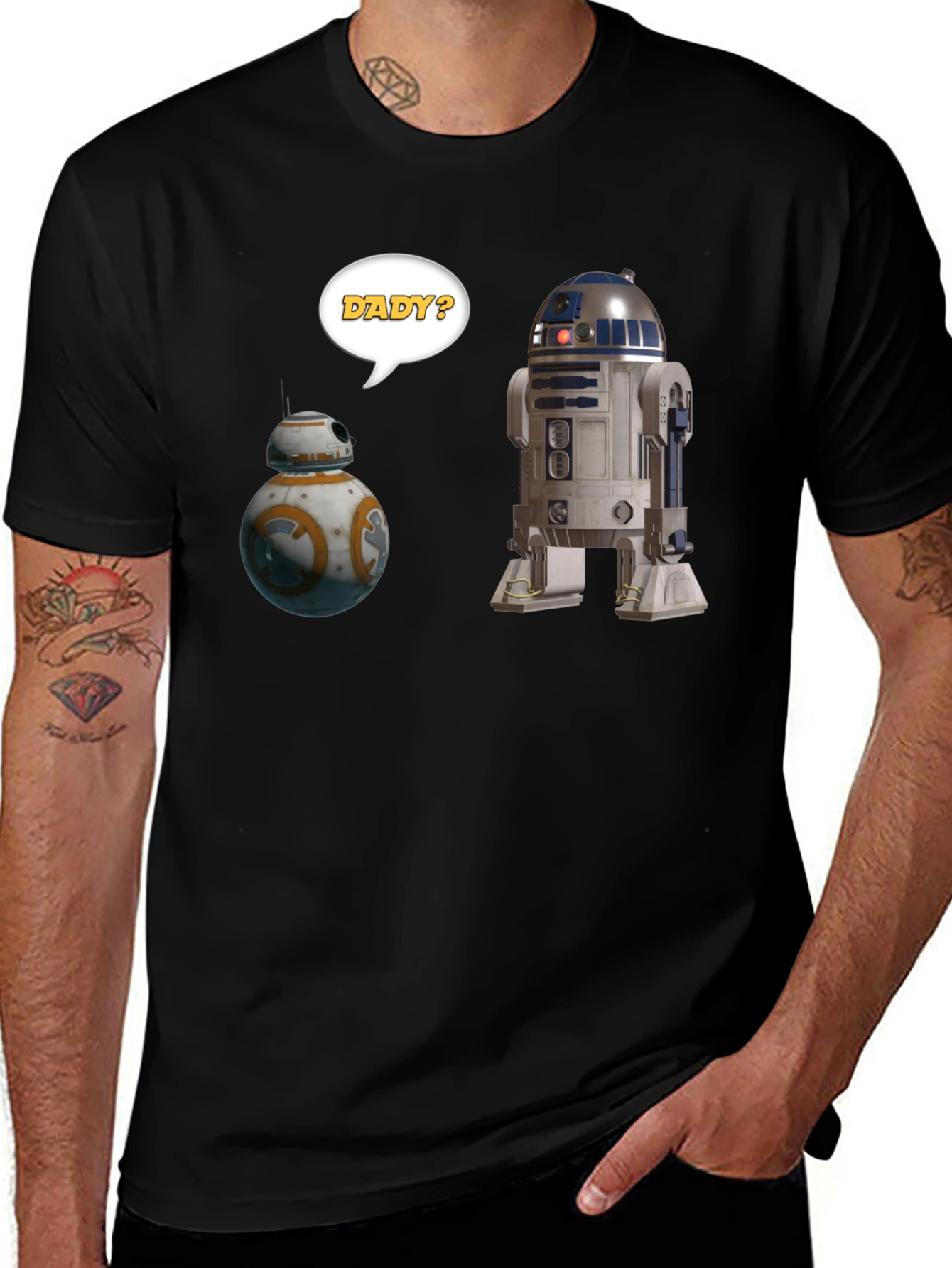 Star Wars Droids "Dady?" Graphic T-Shirt