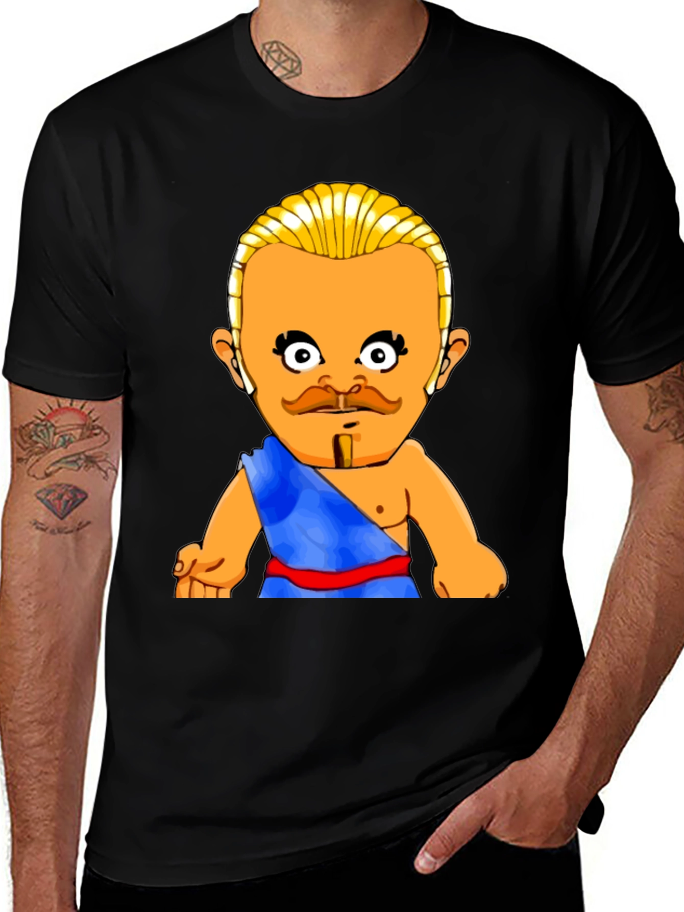 Variant 26 of Cartoon Character T-Shirt - Unique Design