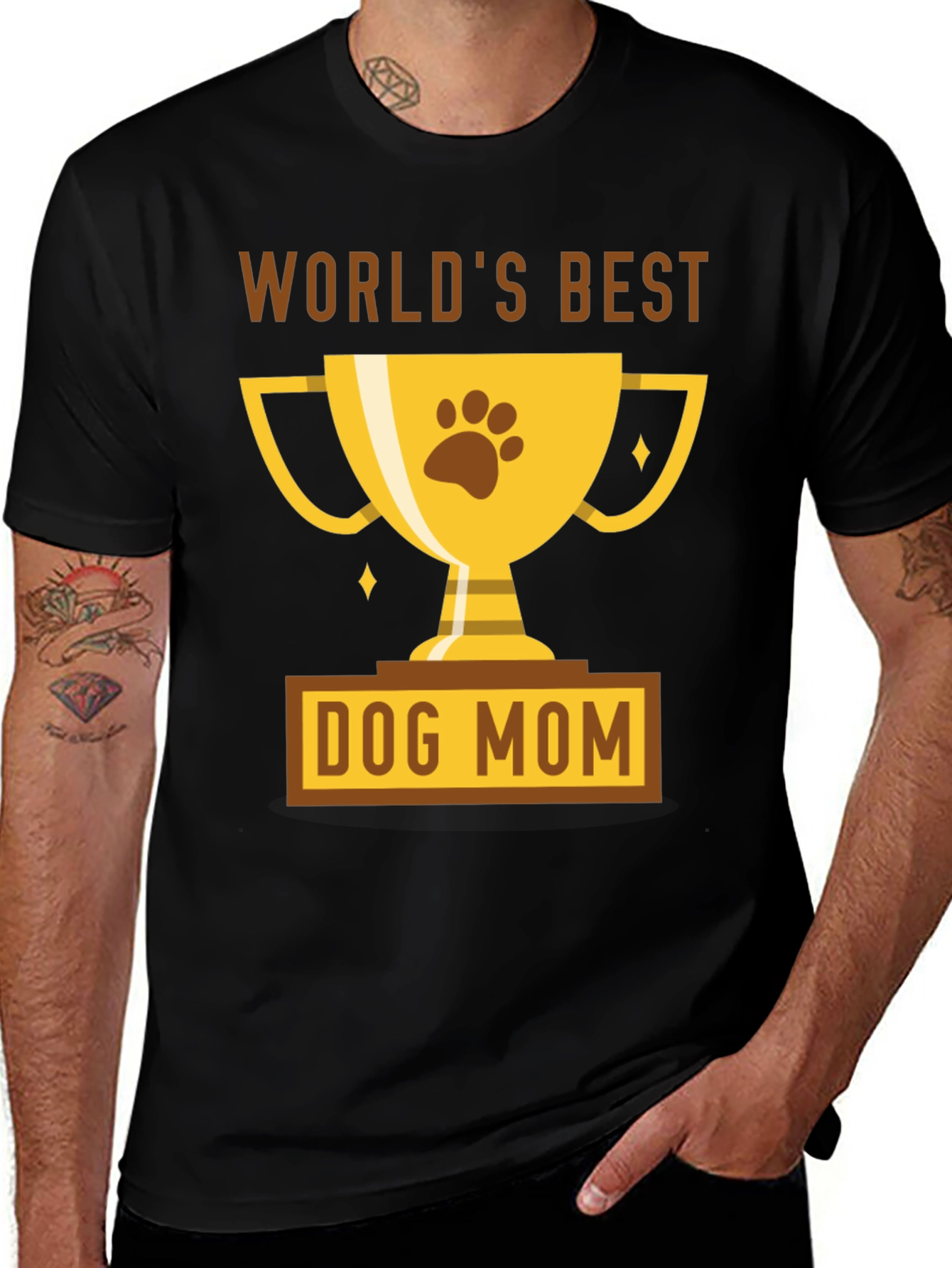 Variant 25 of World's Best Dog Mom T-Shirt