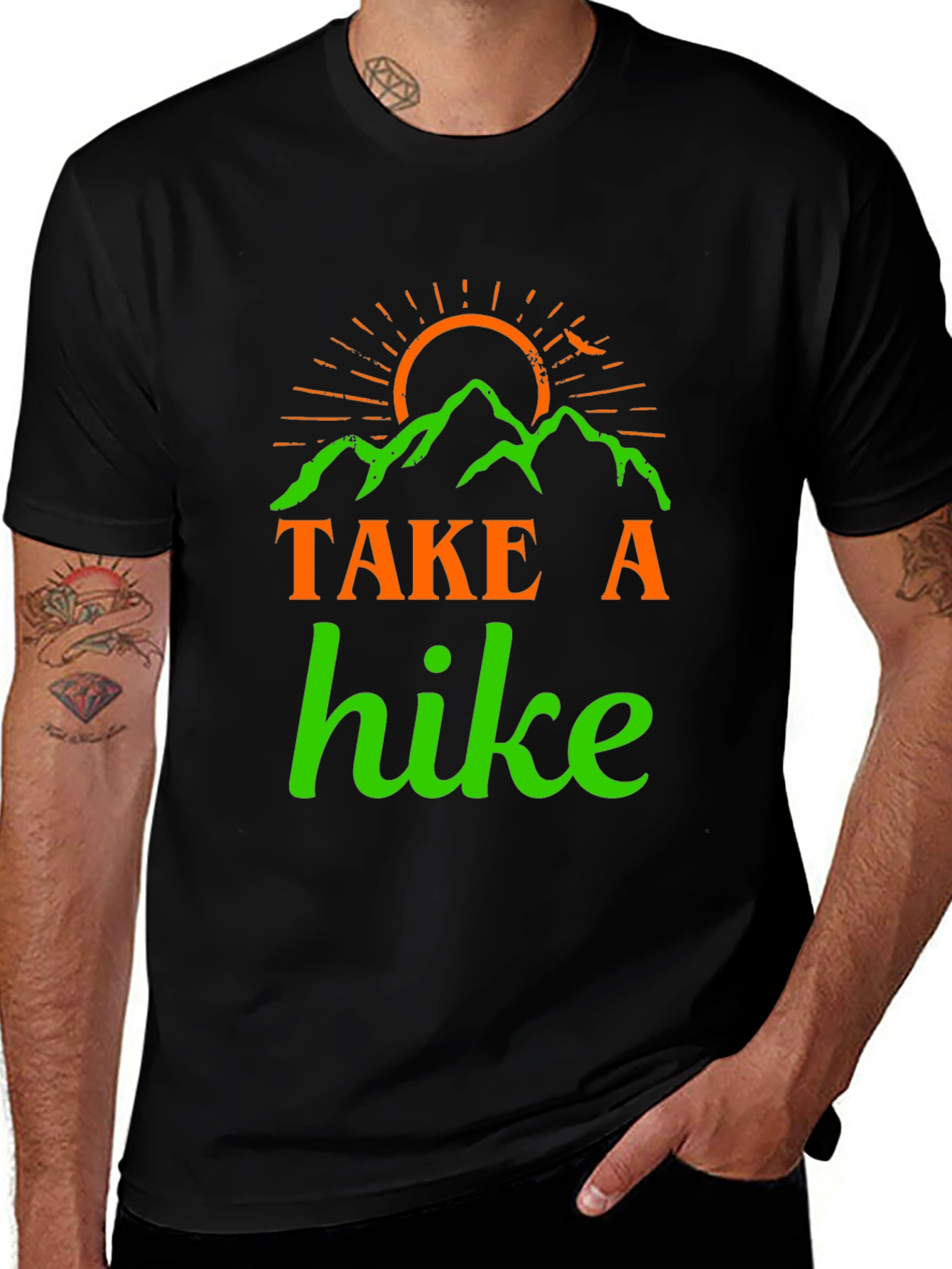 Variant 13 of Take A Hike Graphic Tee - Adventure Awaits
