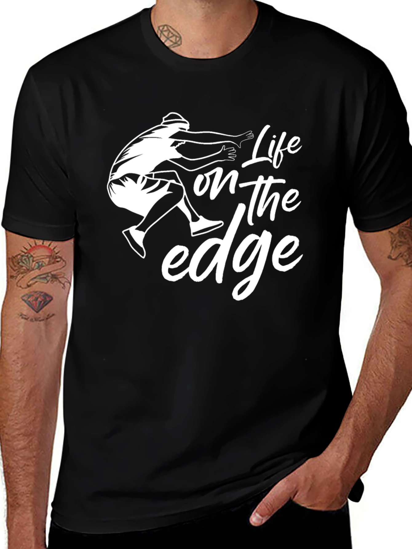 Variant 13 of Life on the Edge Graphic Tee