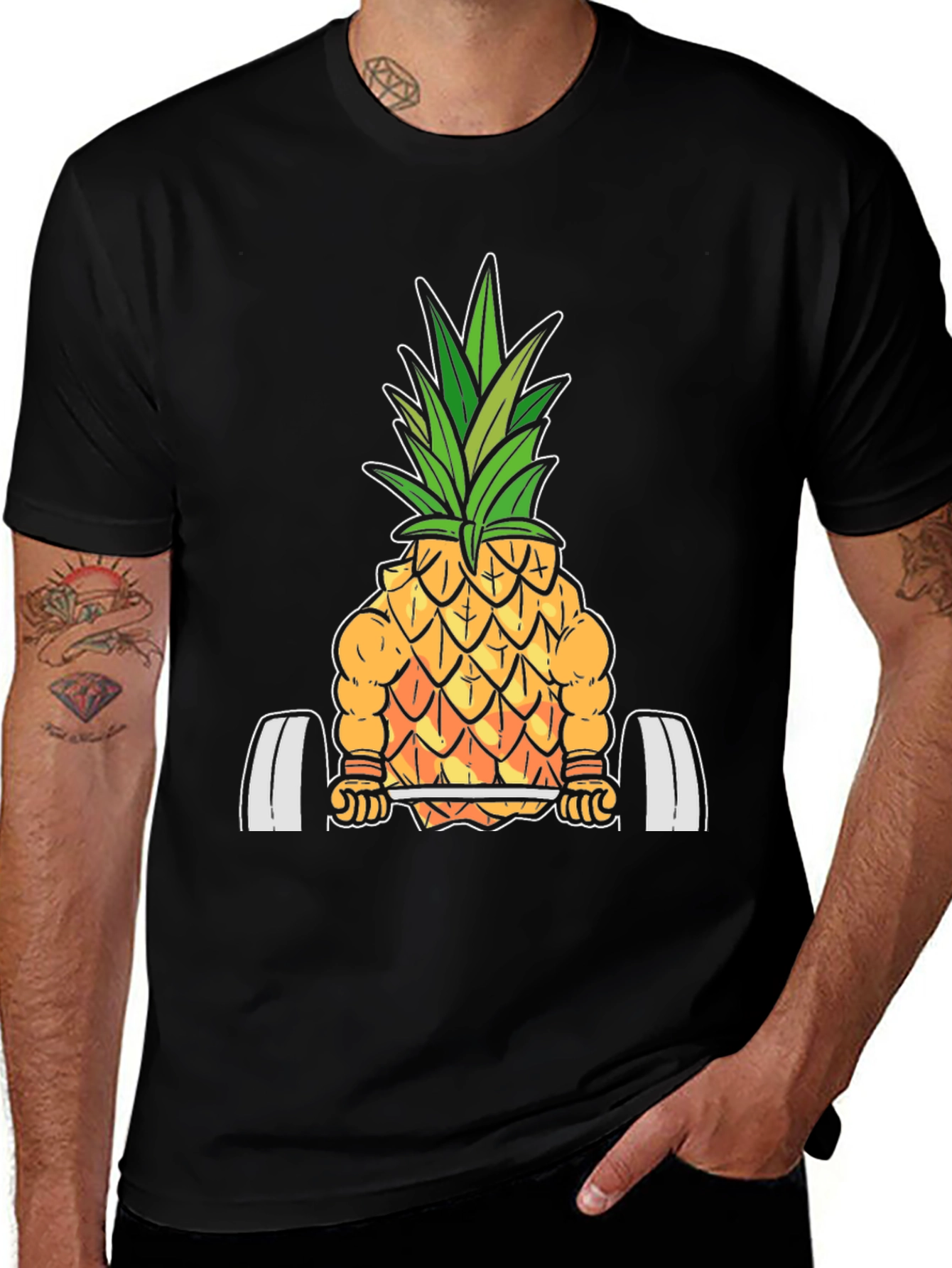 Variant 14 of Pineapple Gym T-Shirt