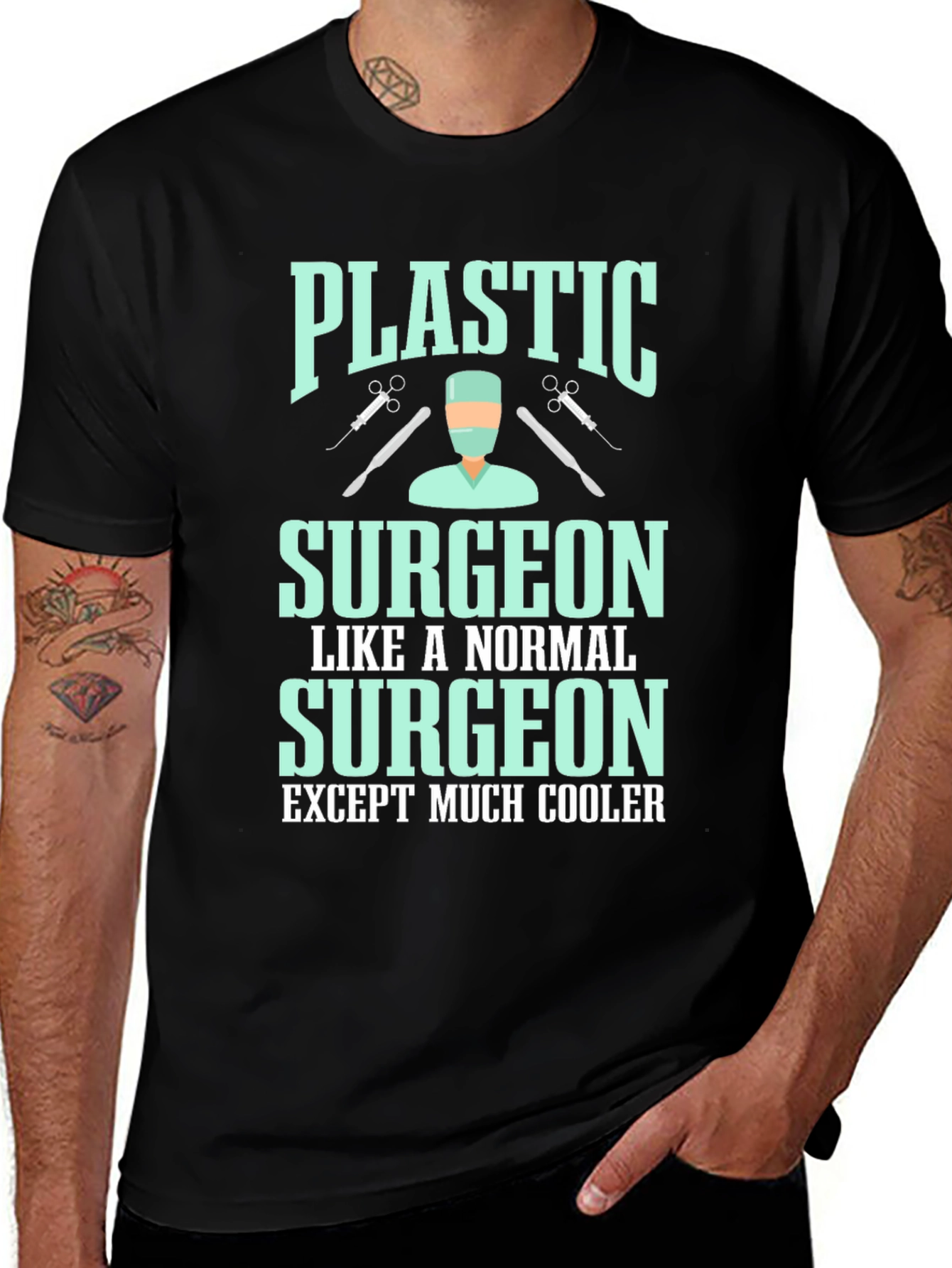 Variant 12 of Plastic Surgeon Cool T-Shirt - Unisex Cotton Tee