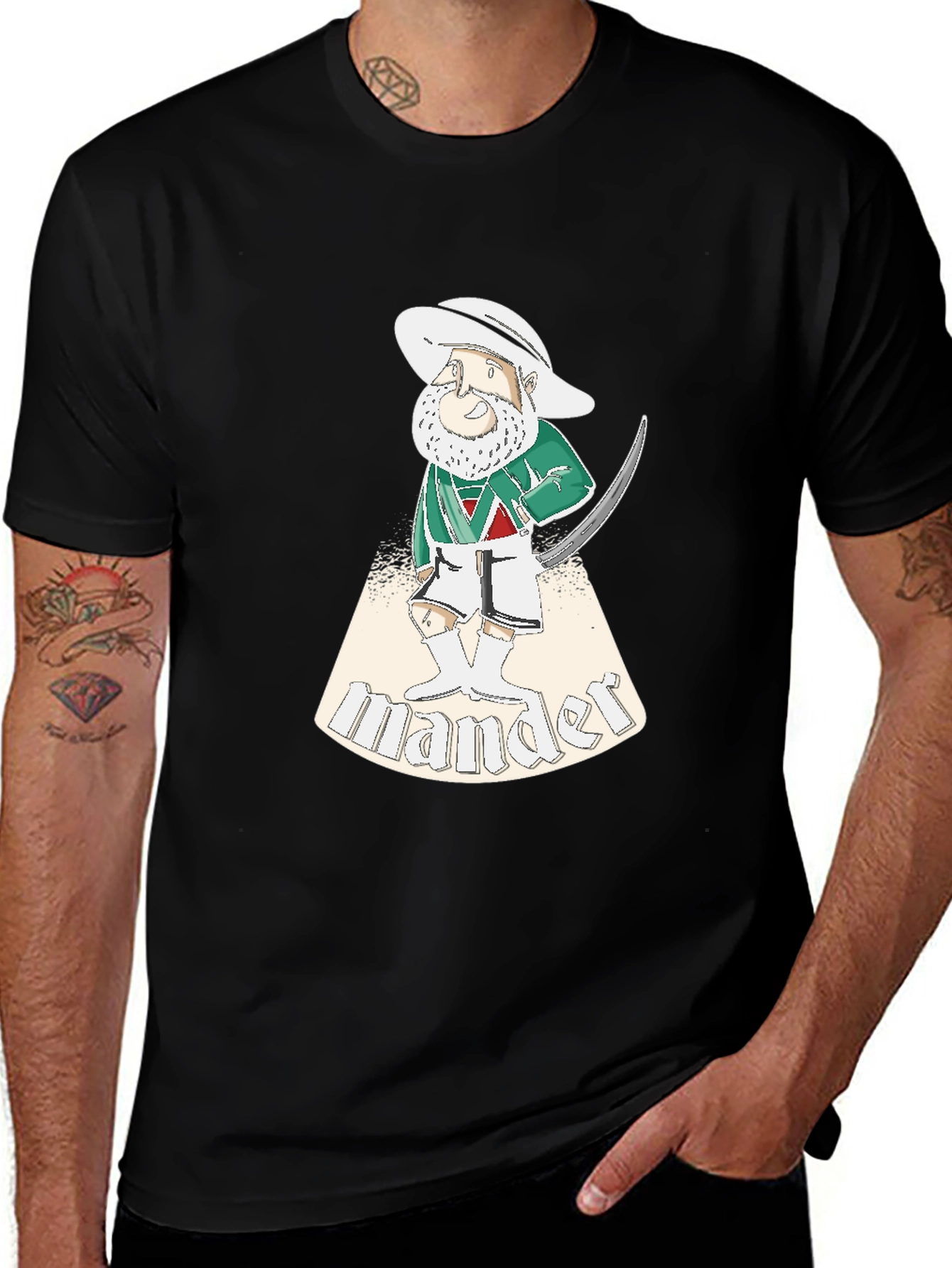 Variant 7 of Wanderer Graphic Tee - Adventurer's Style