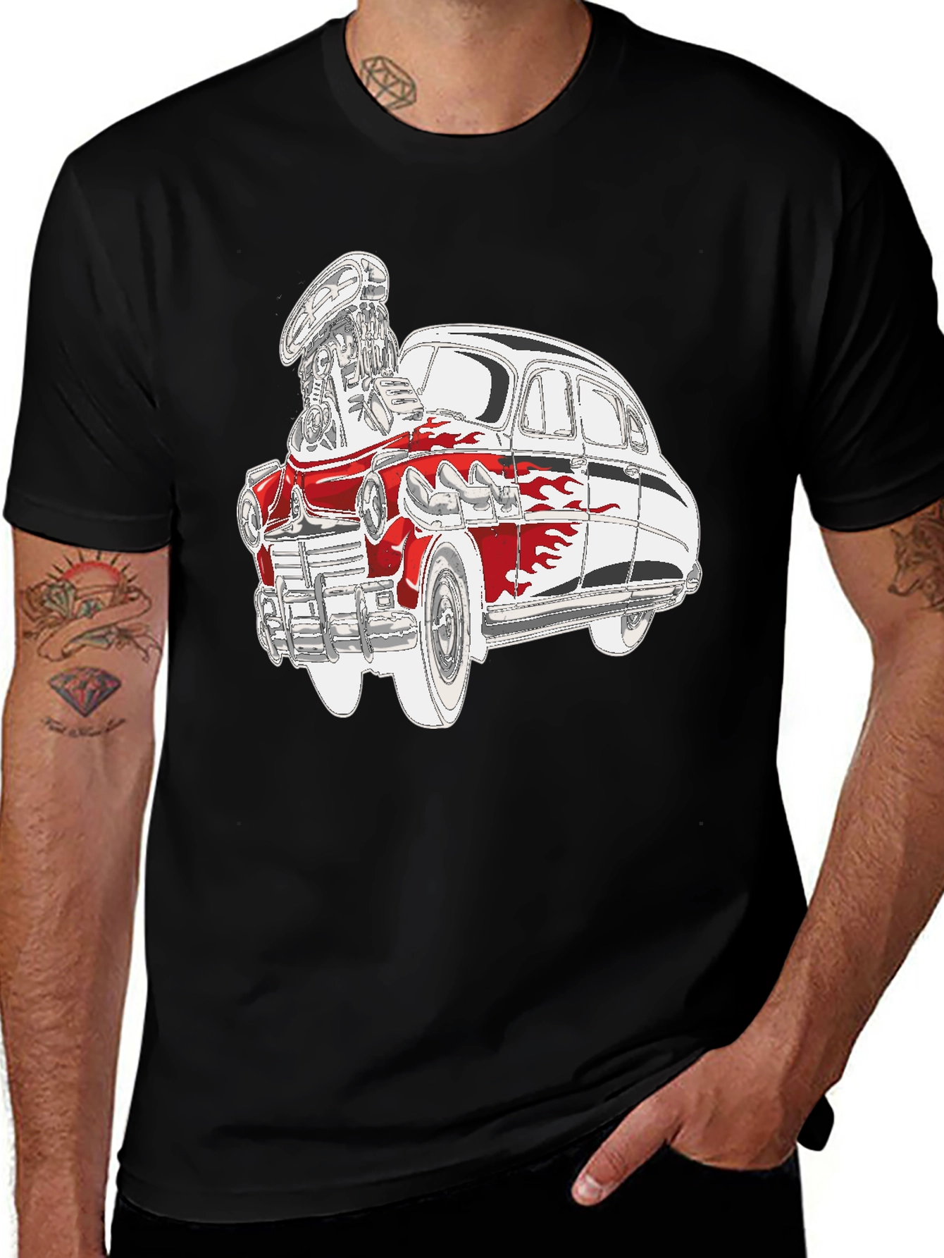 Variant 2 of Vintage Car Graphic Tee