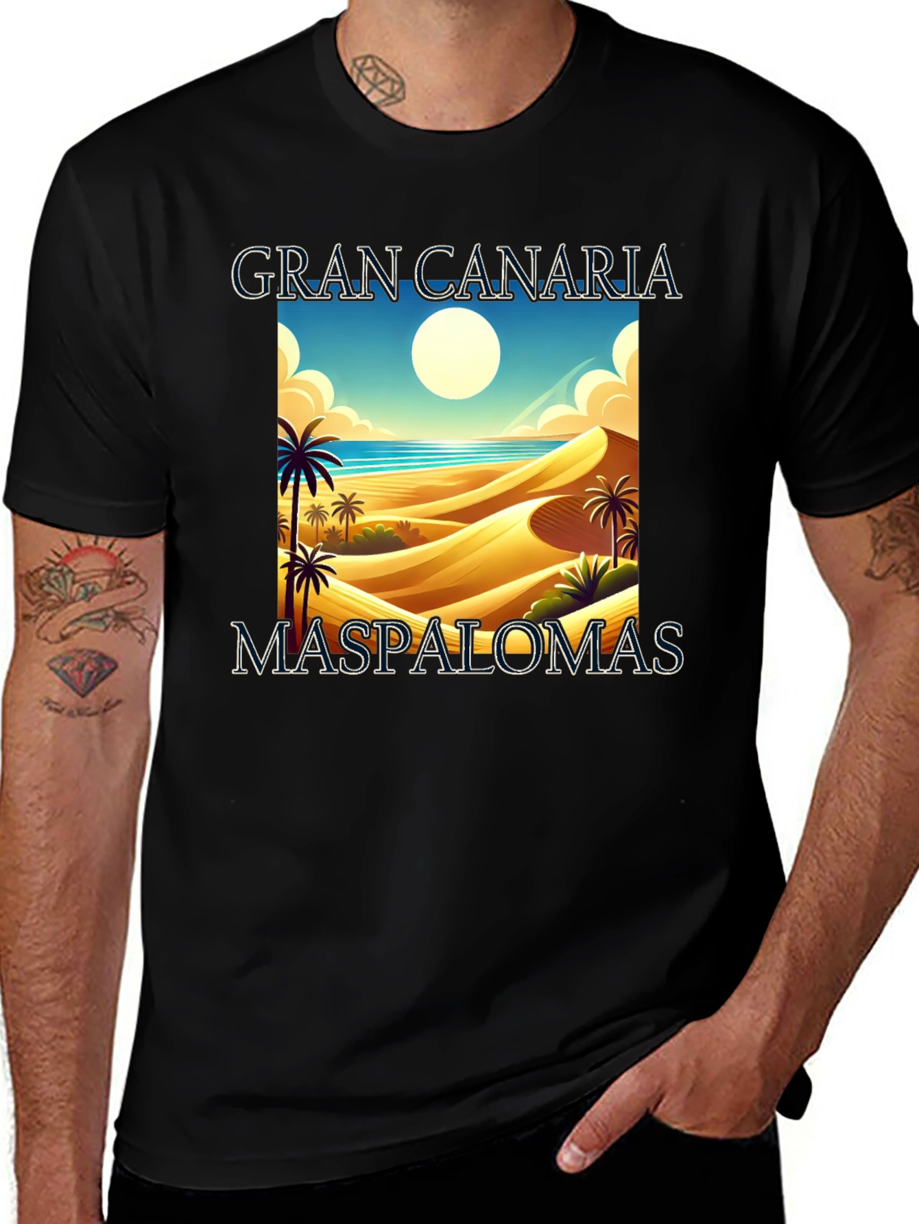 Gran Canaria Maspalomas Graphic T-Shirt