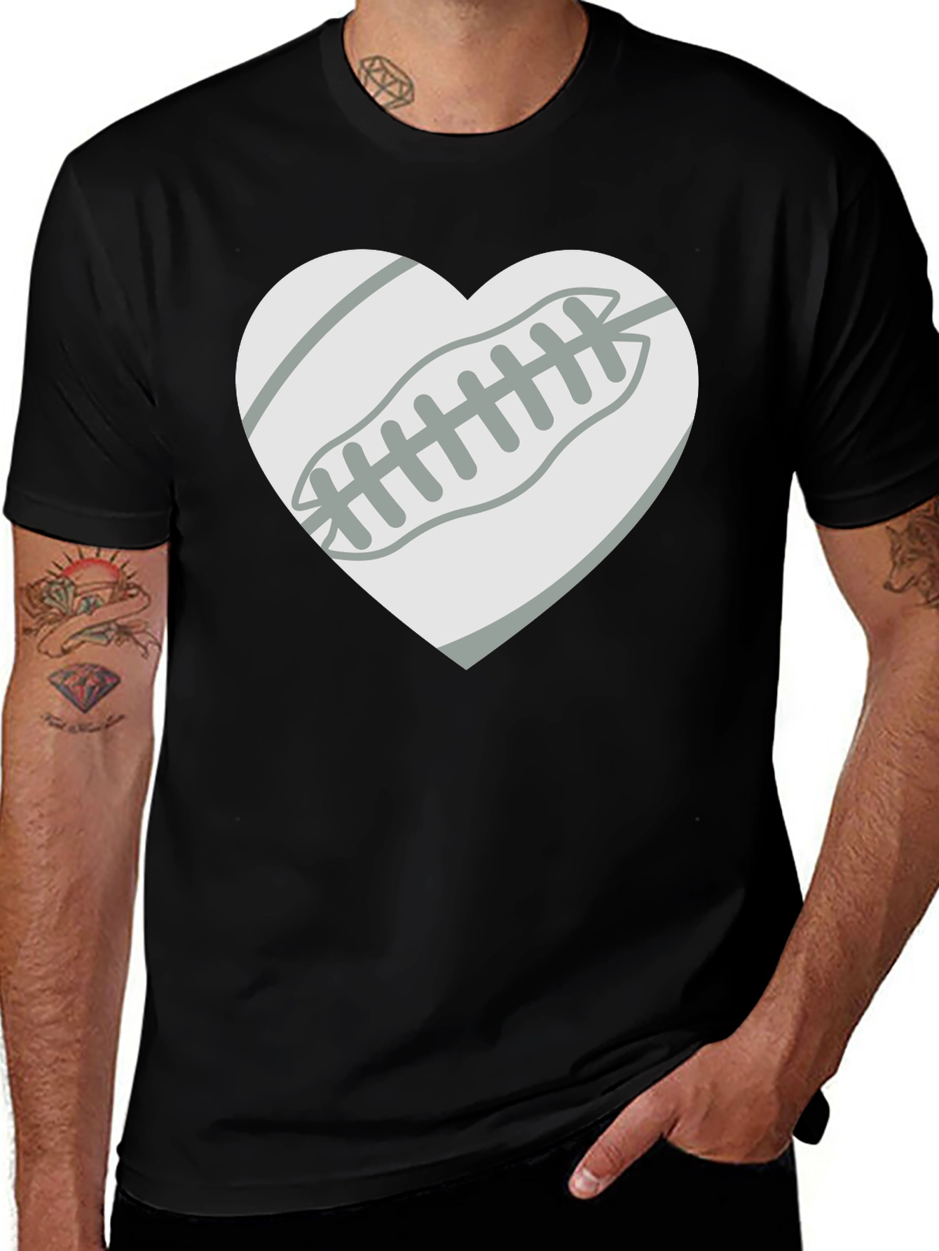 Variant 27 of Rugby Love Graphic Tee - Stylish Sports Fan Shirt